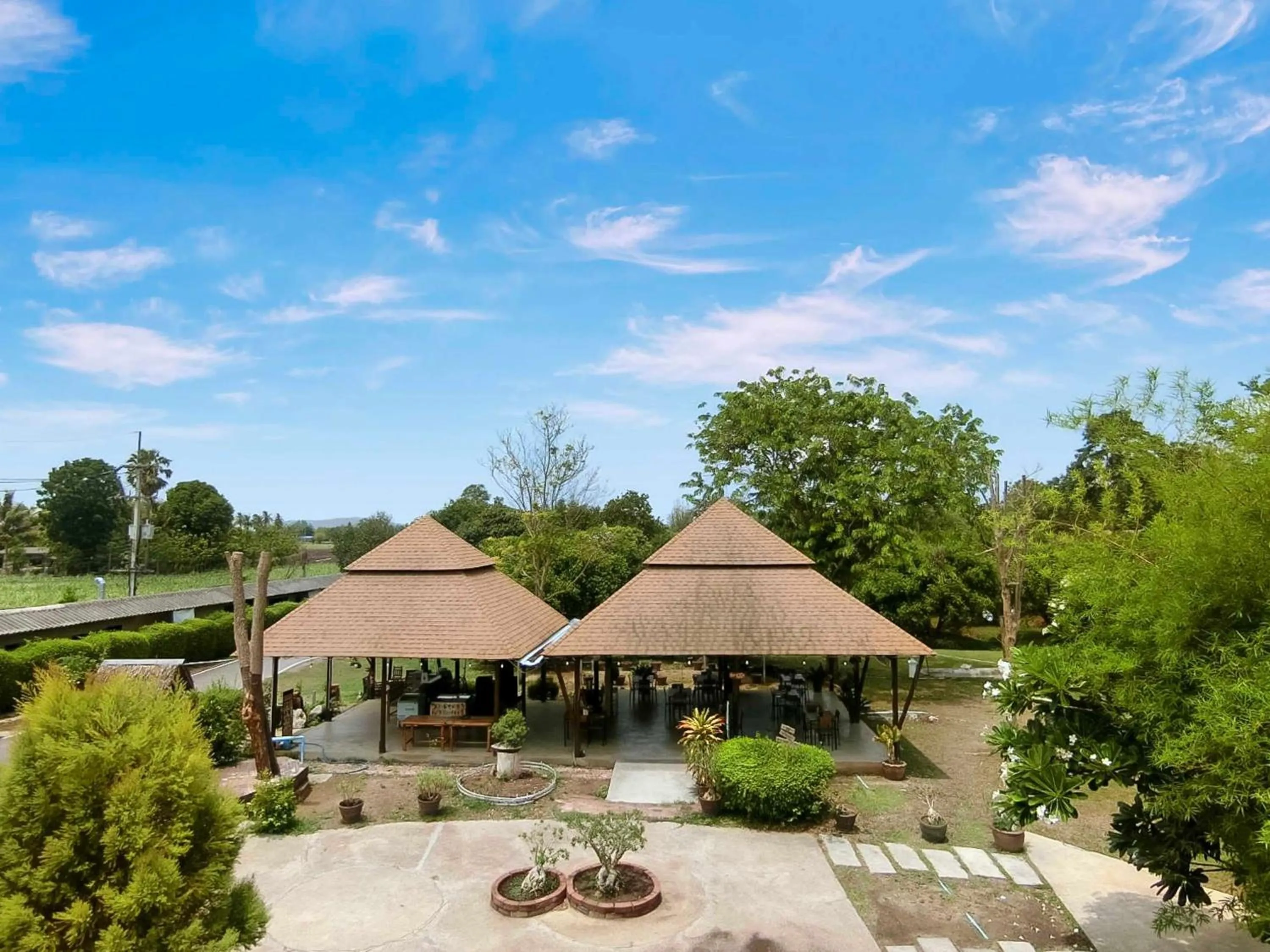 Facade/entrance in AURA Park Resort