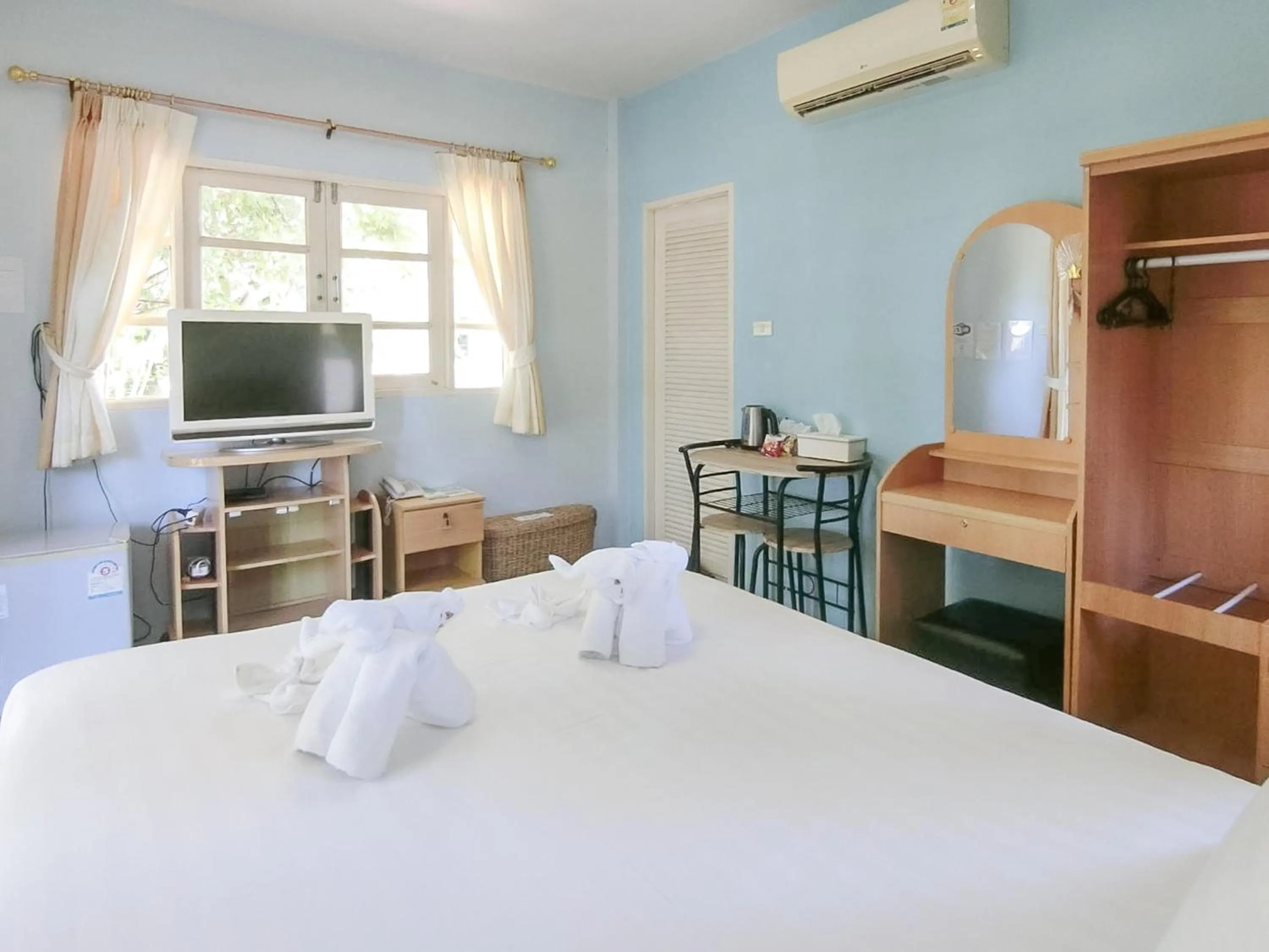 Bed in AURA Park Resort