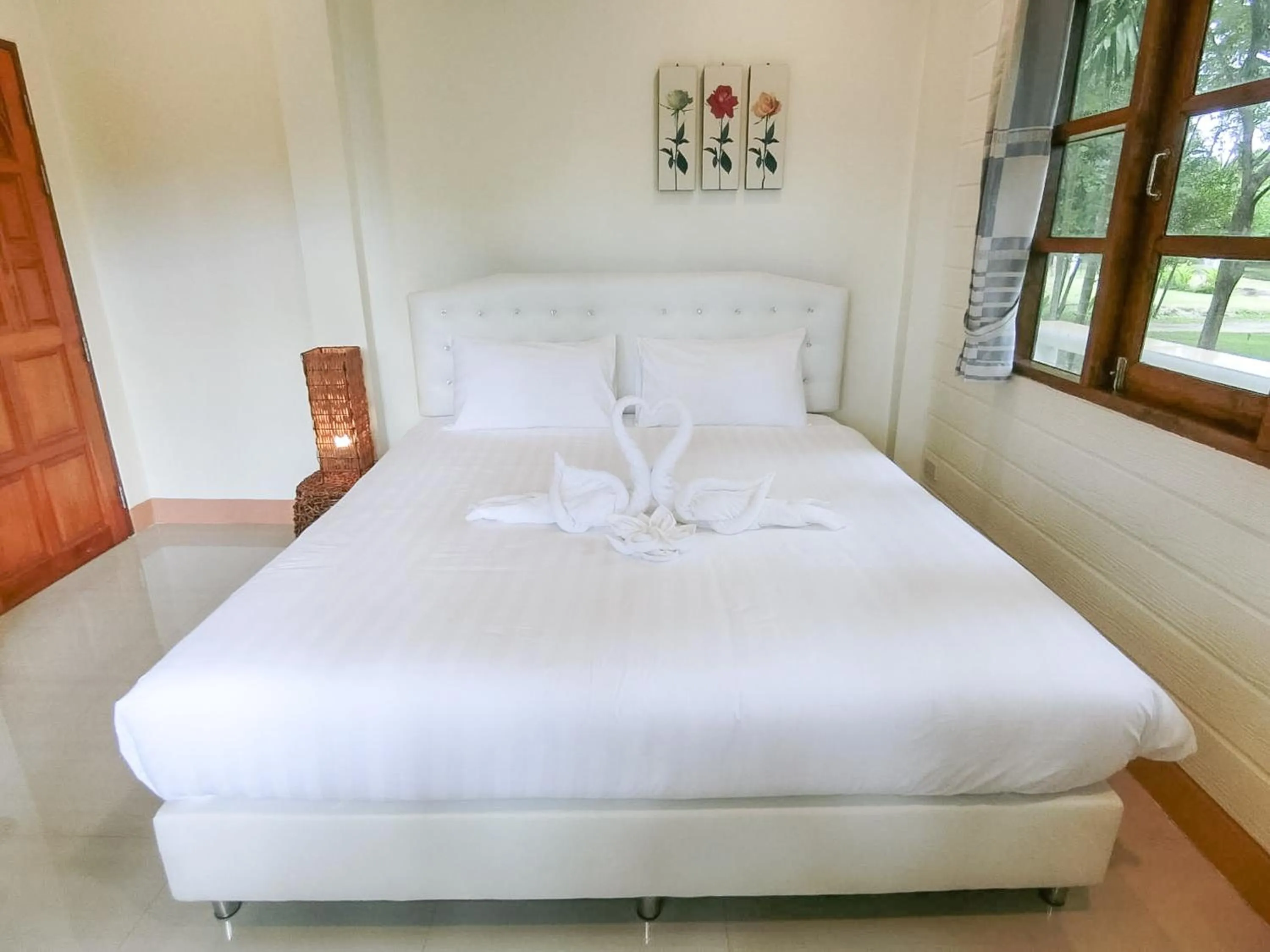 Bed in AURA Park Resort
