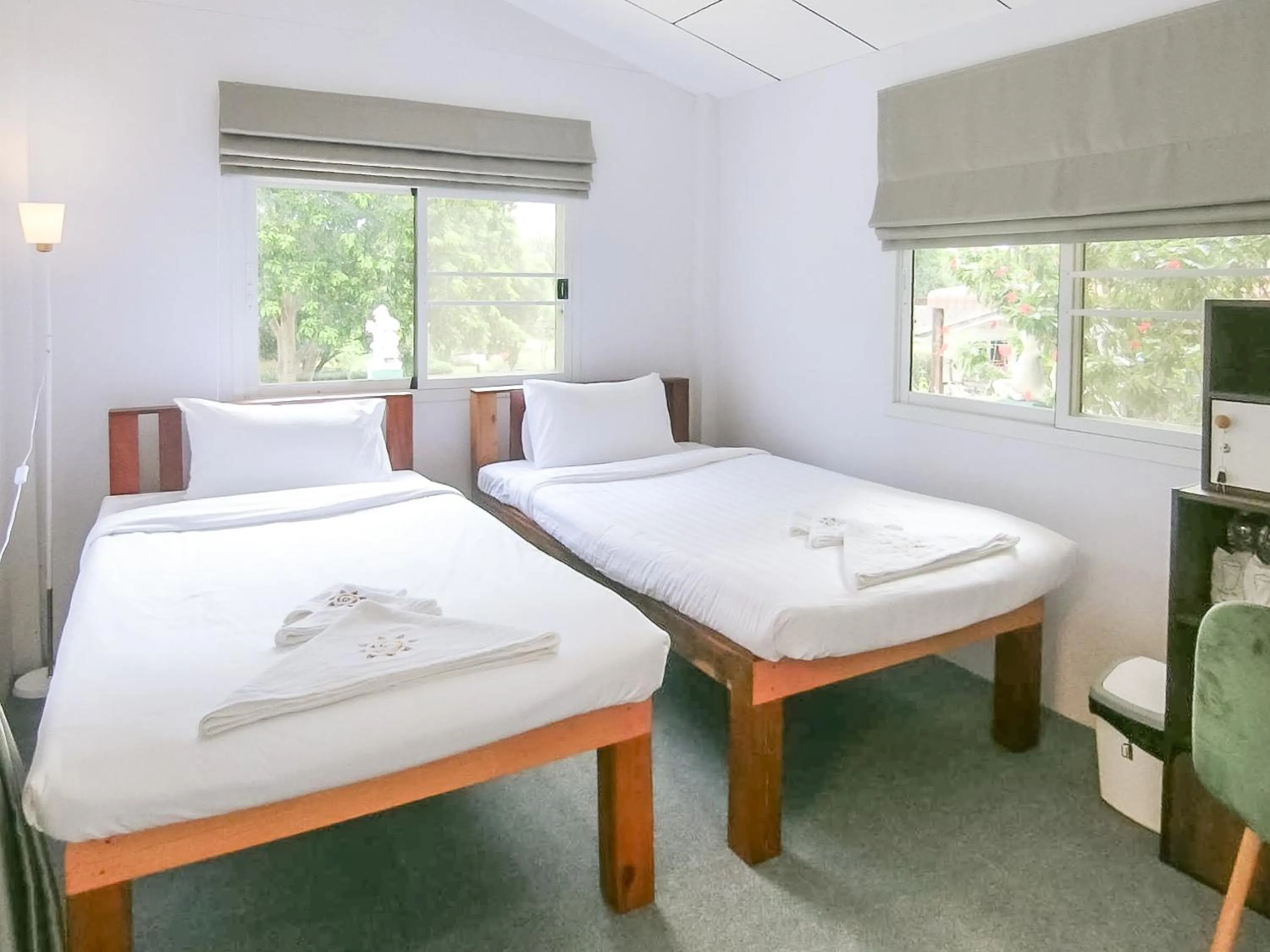 Bed in AURA Park Resort