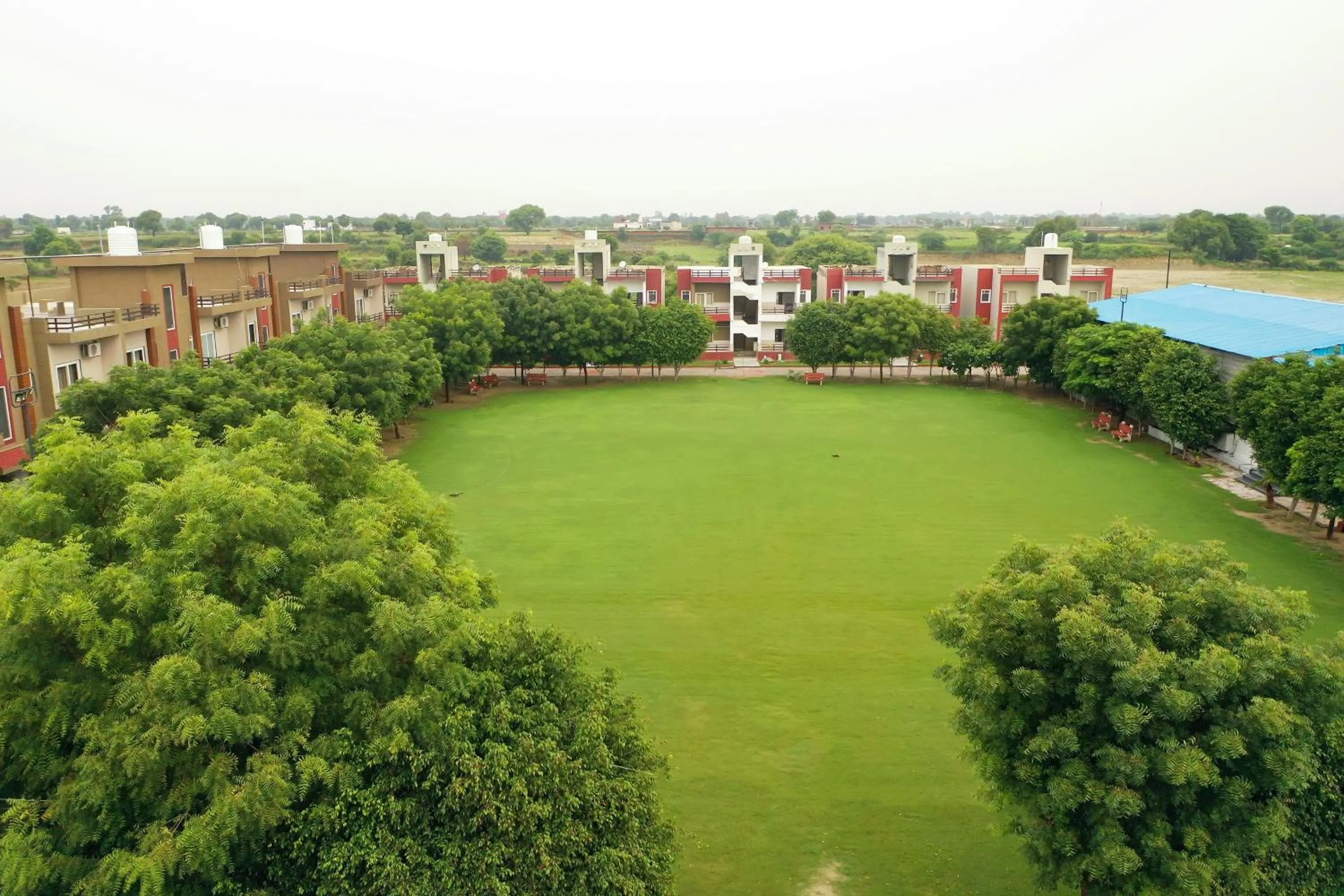 Garden in Vrinda Anandam Resort