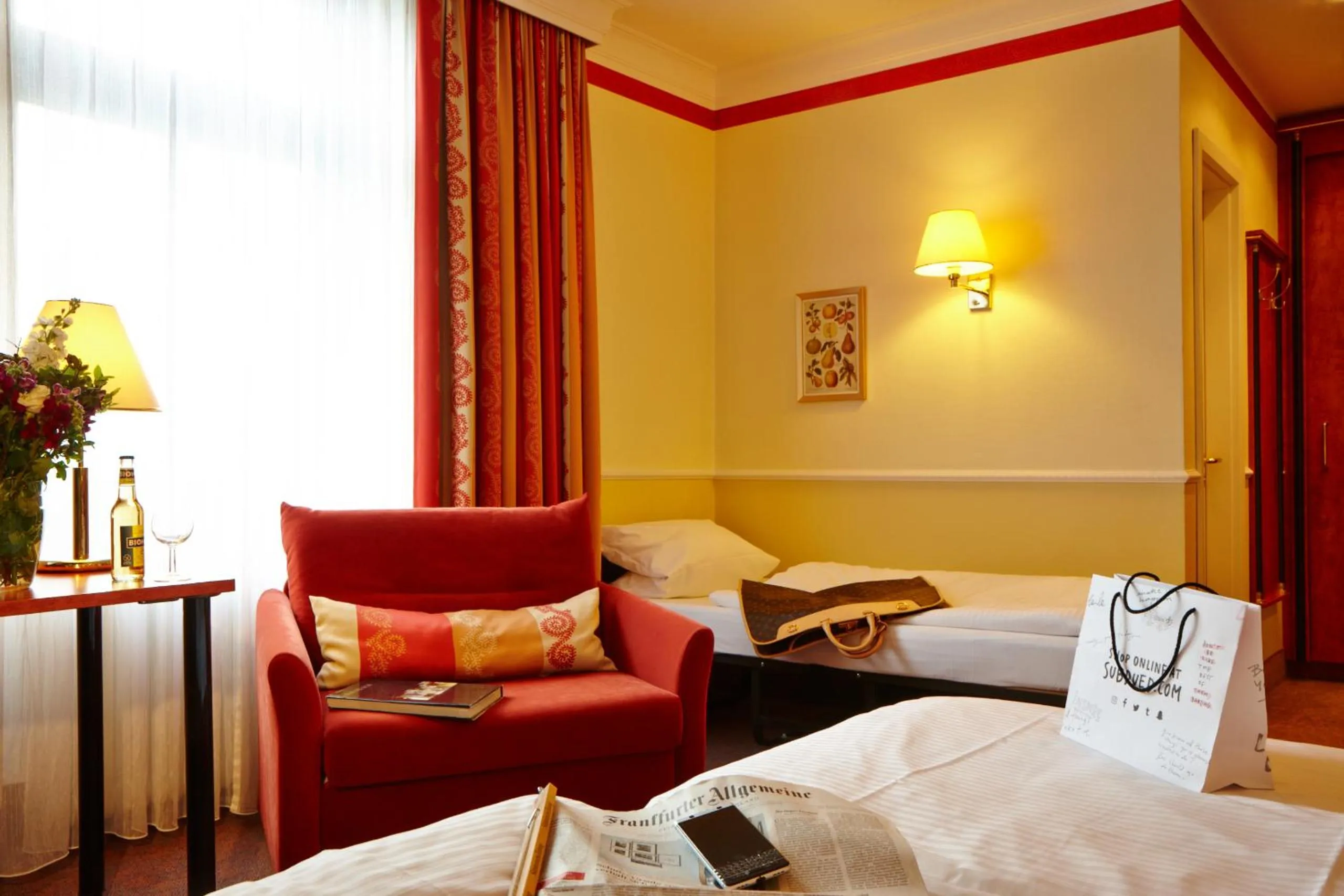 Bedroom, Bed in Hotel Concorde