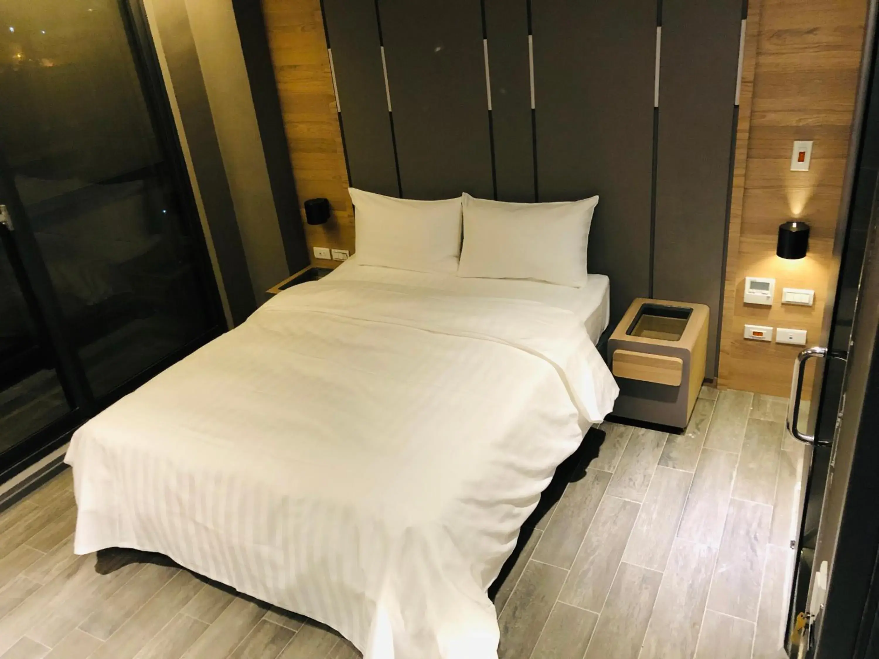 Bed in KIWI SHARE HOTEL ZHONGLI Bed in KIWI SHARE HOTEL ZHONGLI