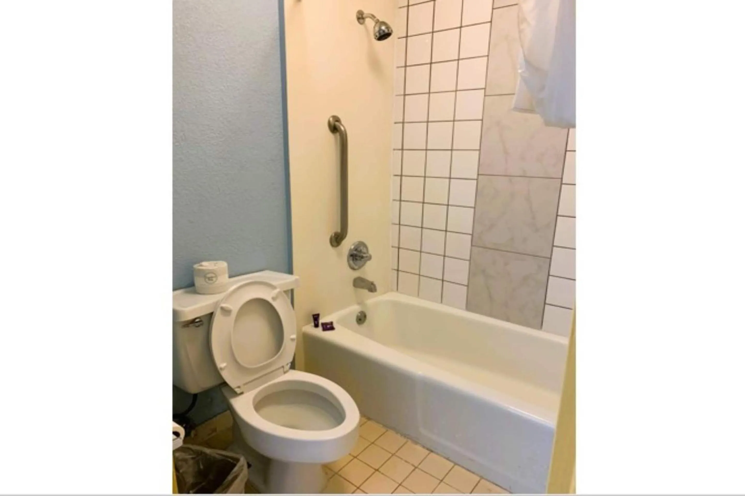 Bathroom in OYO Hotel Dundee By Crystal Lake