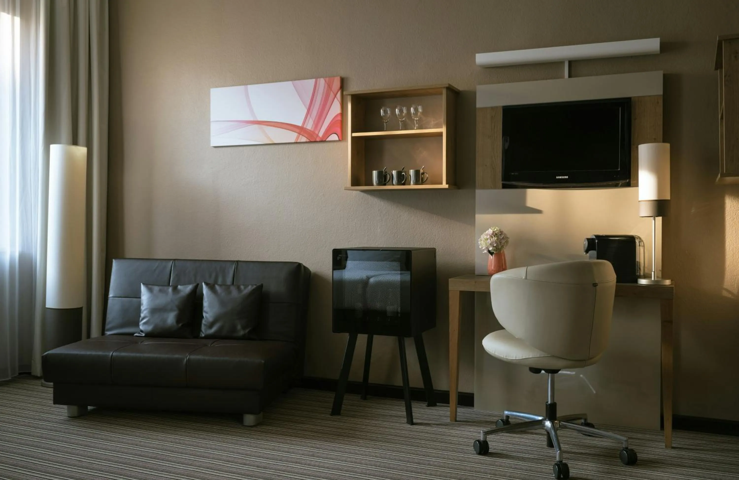 Photo of the whole room in Leonardo Boutique Hotel Munich