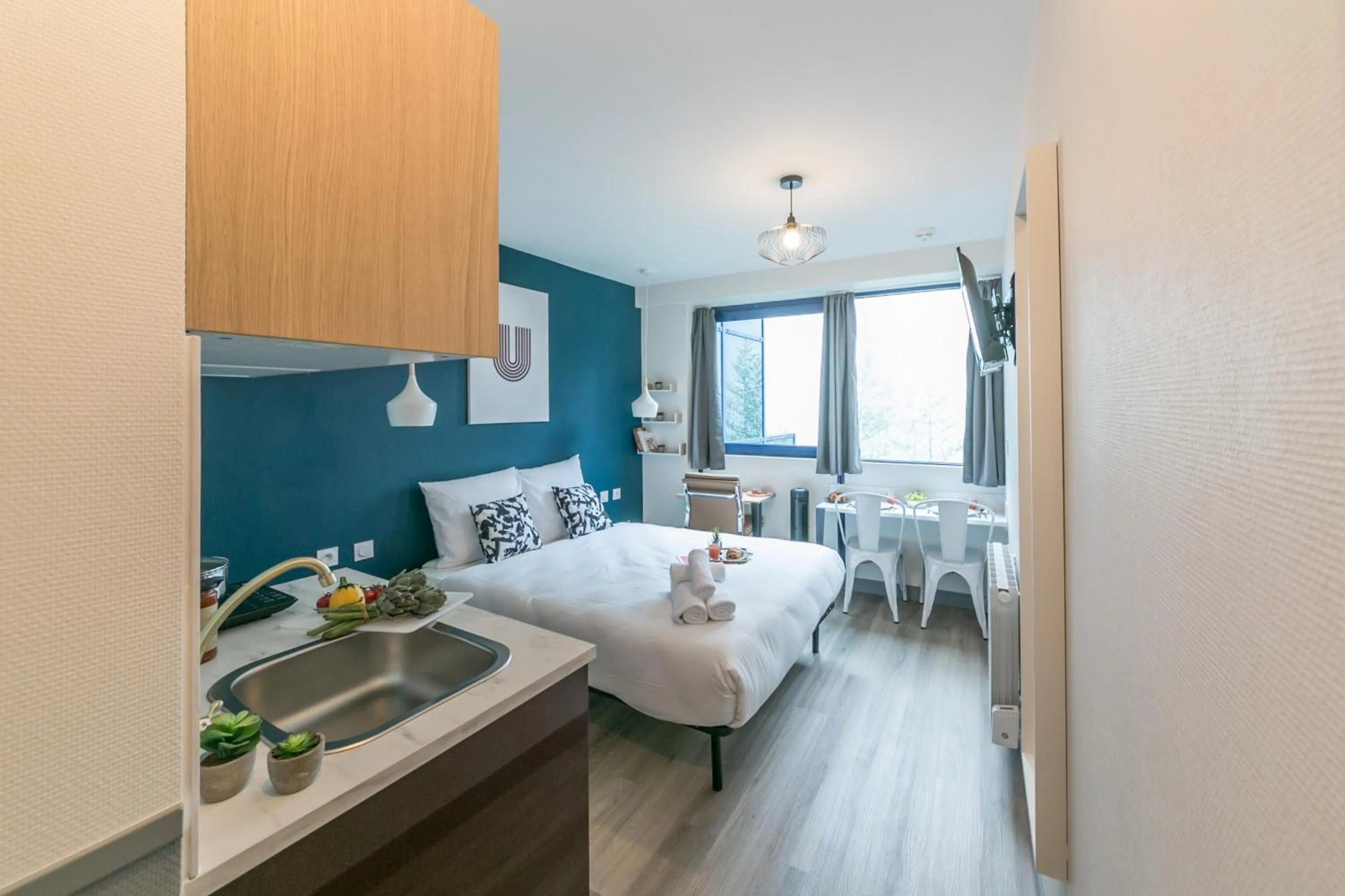 Bedroom, Bed in WS Tour Eiffel - Nicolo