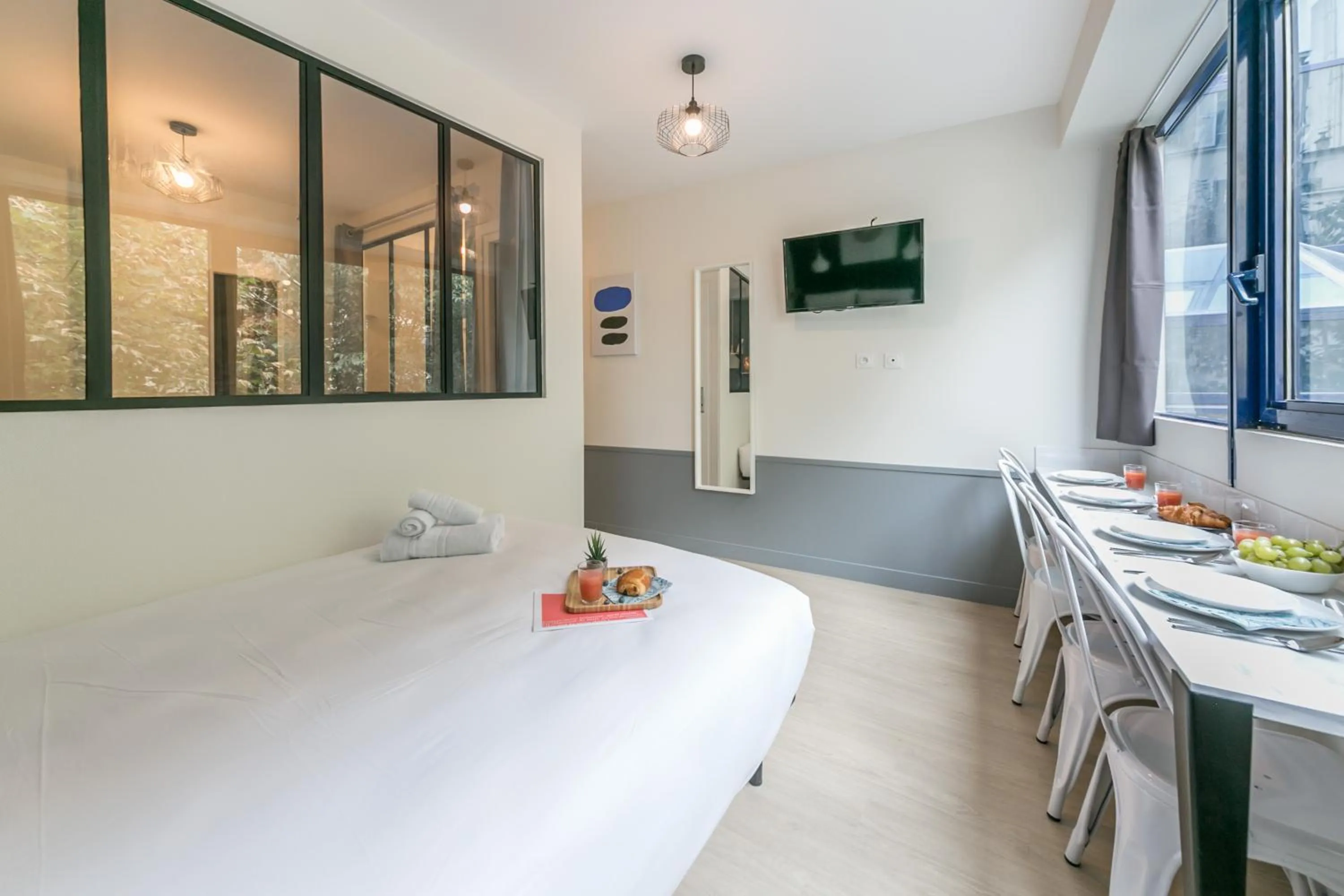 Bedroom, Bed in WS Tour Eiffel - Nicolo