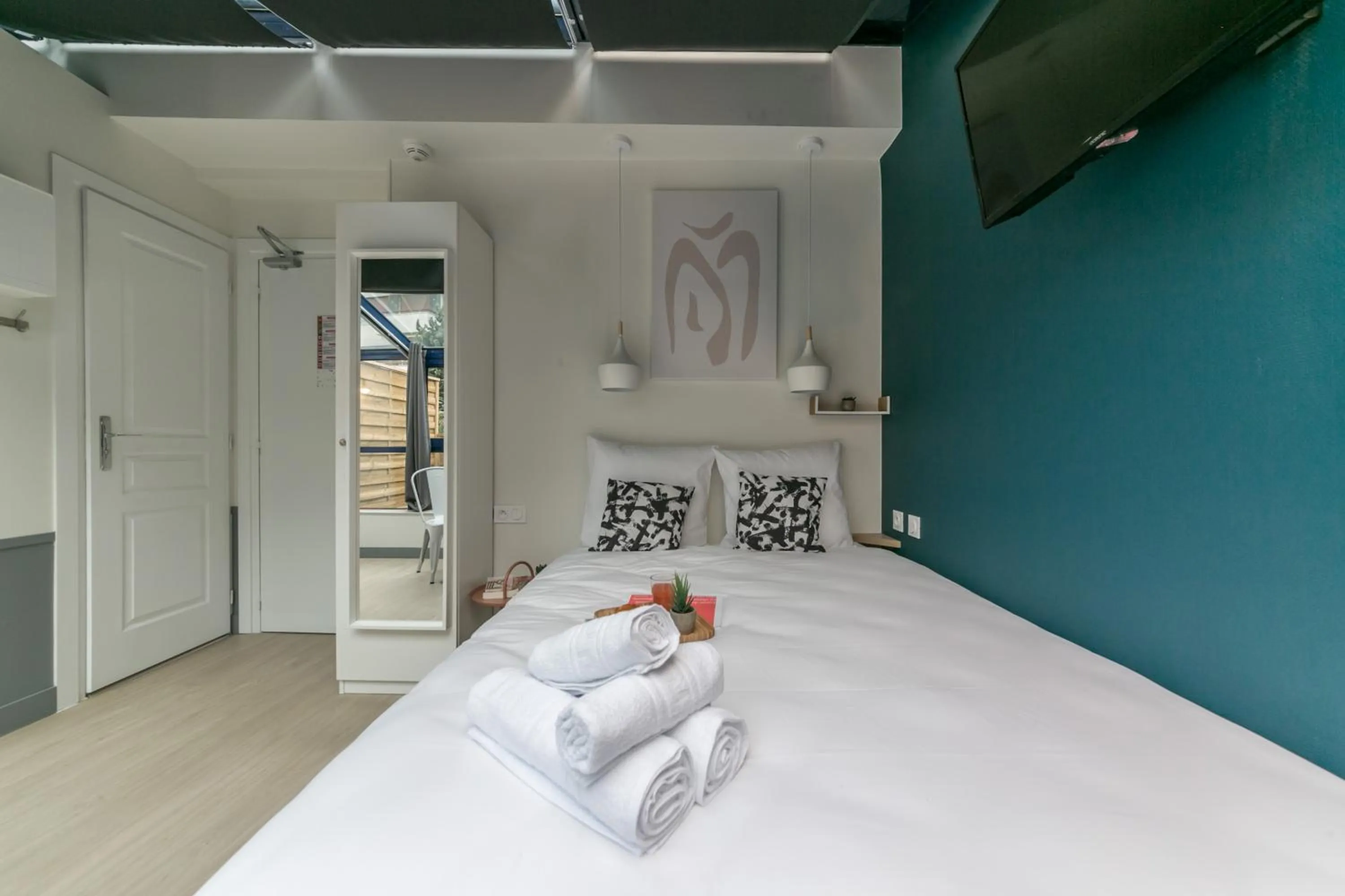 Bedroom, Bed in WS Tour Eiffel - Nicolo