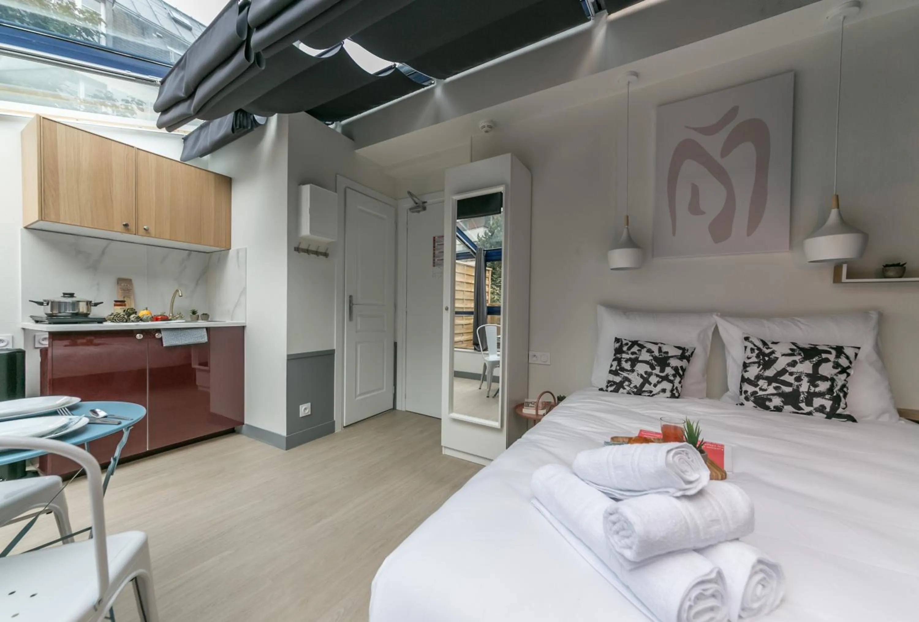 Bedroom, Bed in WS Tour Eiffel - Nicolo