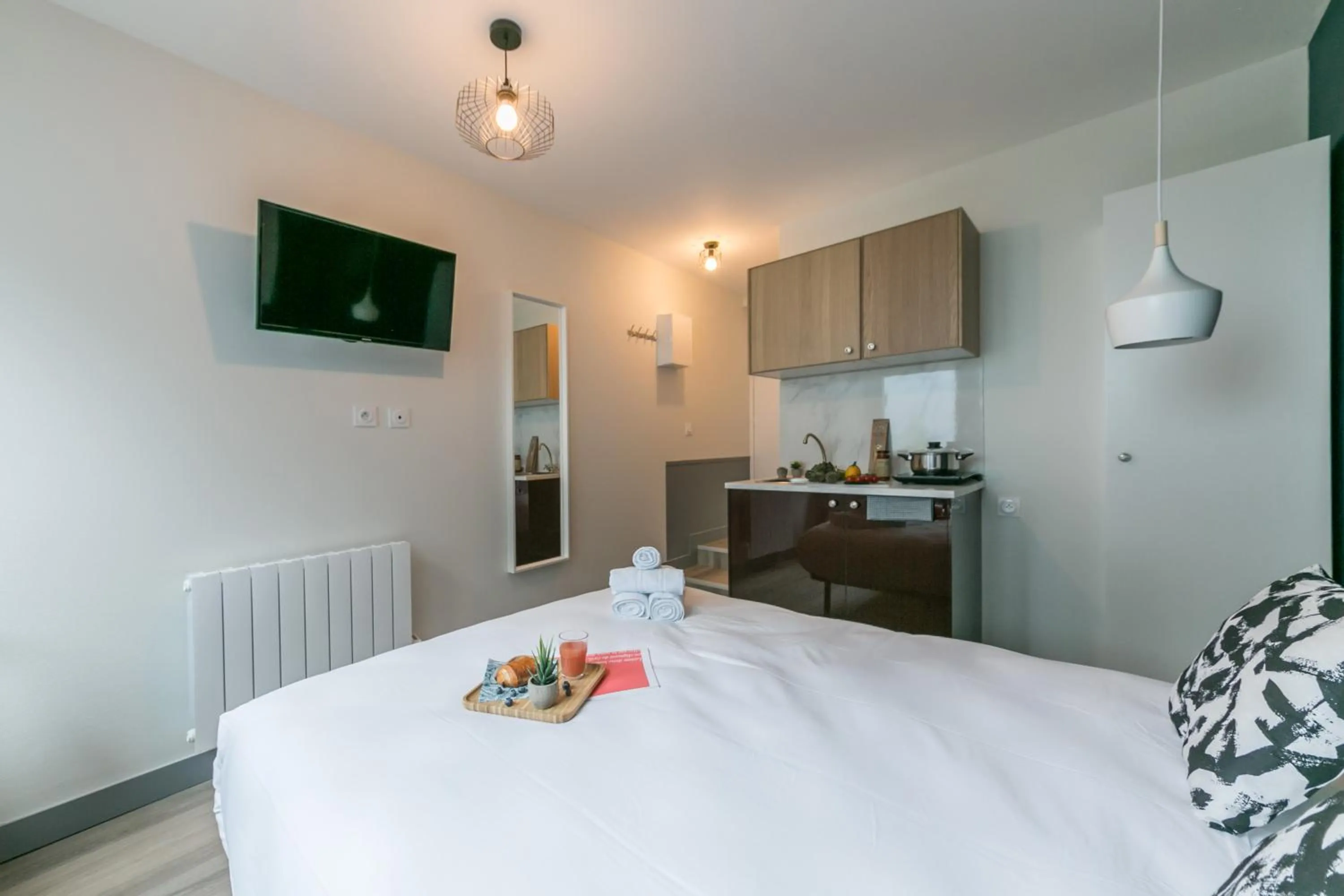 Bedroom, Bed in WS Tour Eiffel - Nicolo