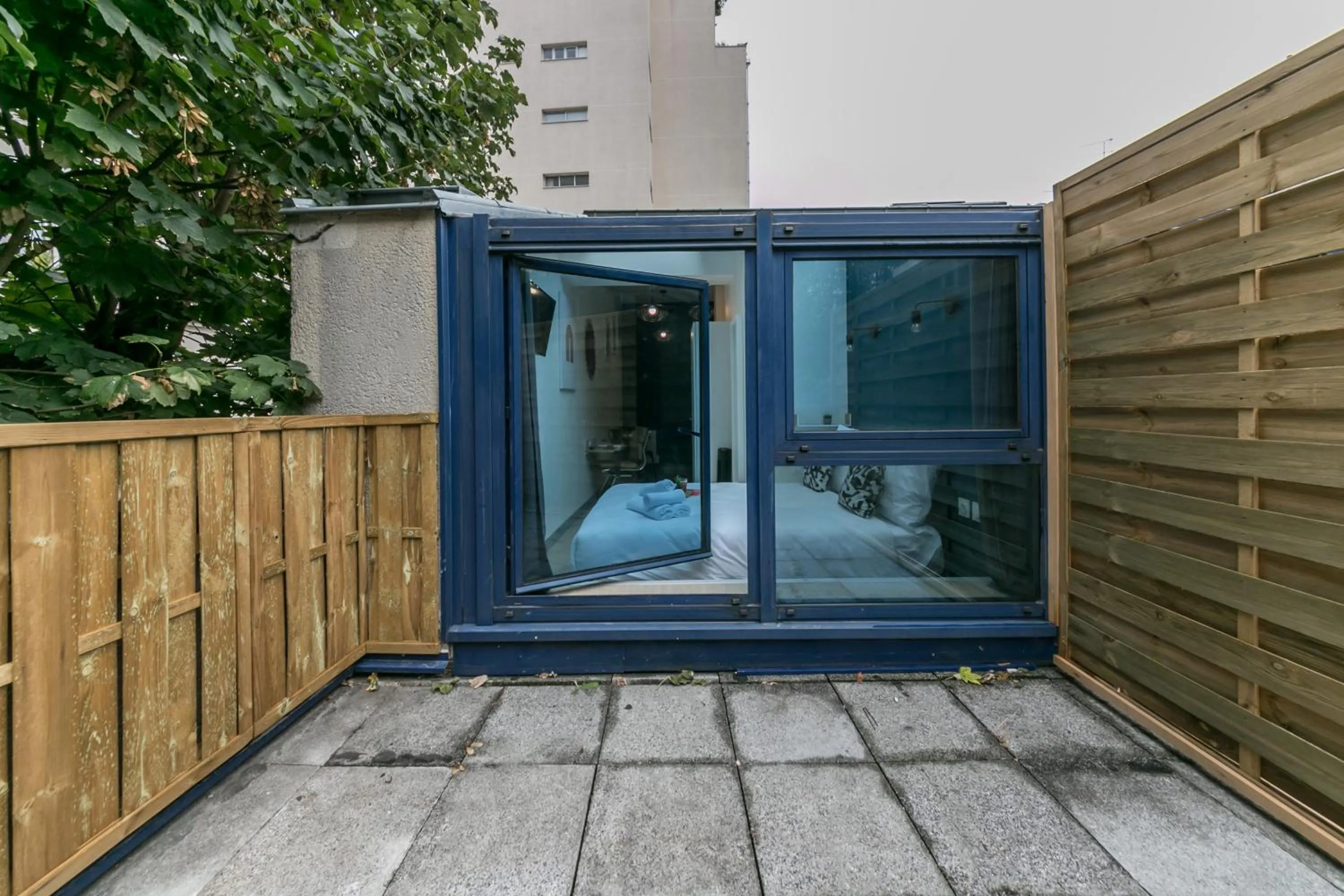 Garden view in WS Tour Eiffel - Nicolo