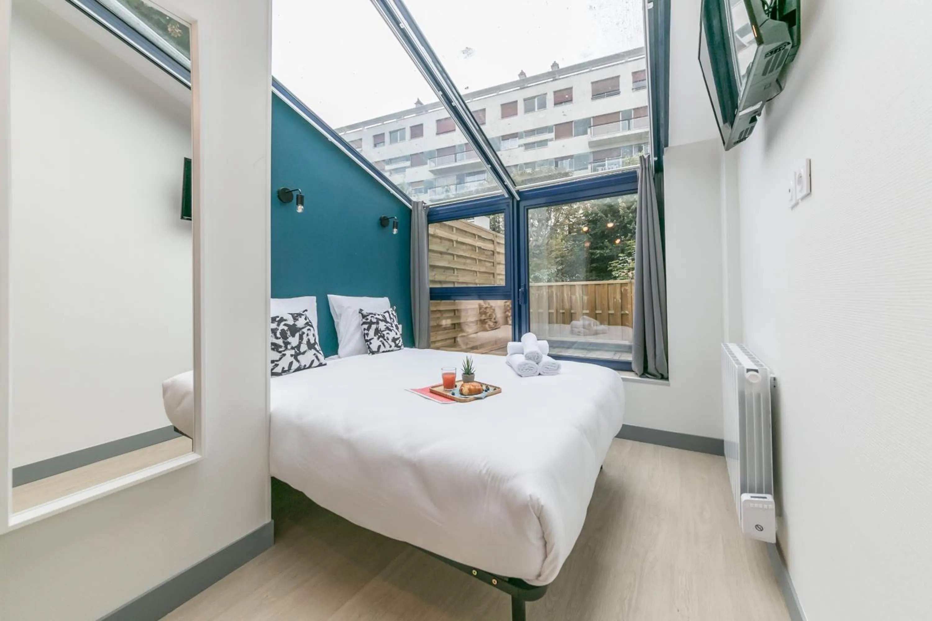 Bedroom, Bed in WS Tour Eiffel - Nicolo