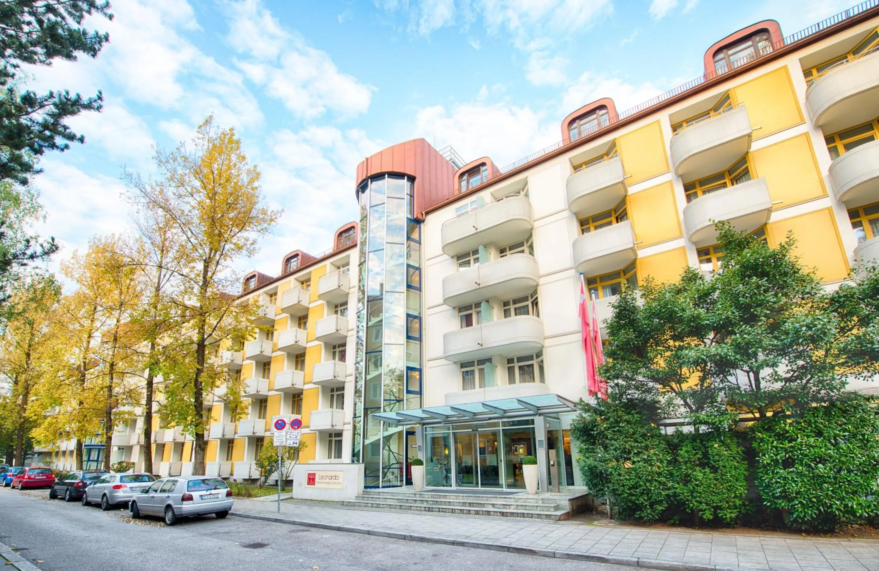 Property building in Leonardo Hotel & Residenz München