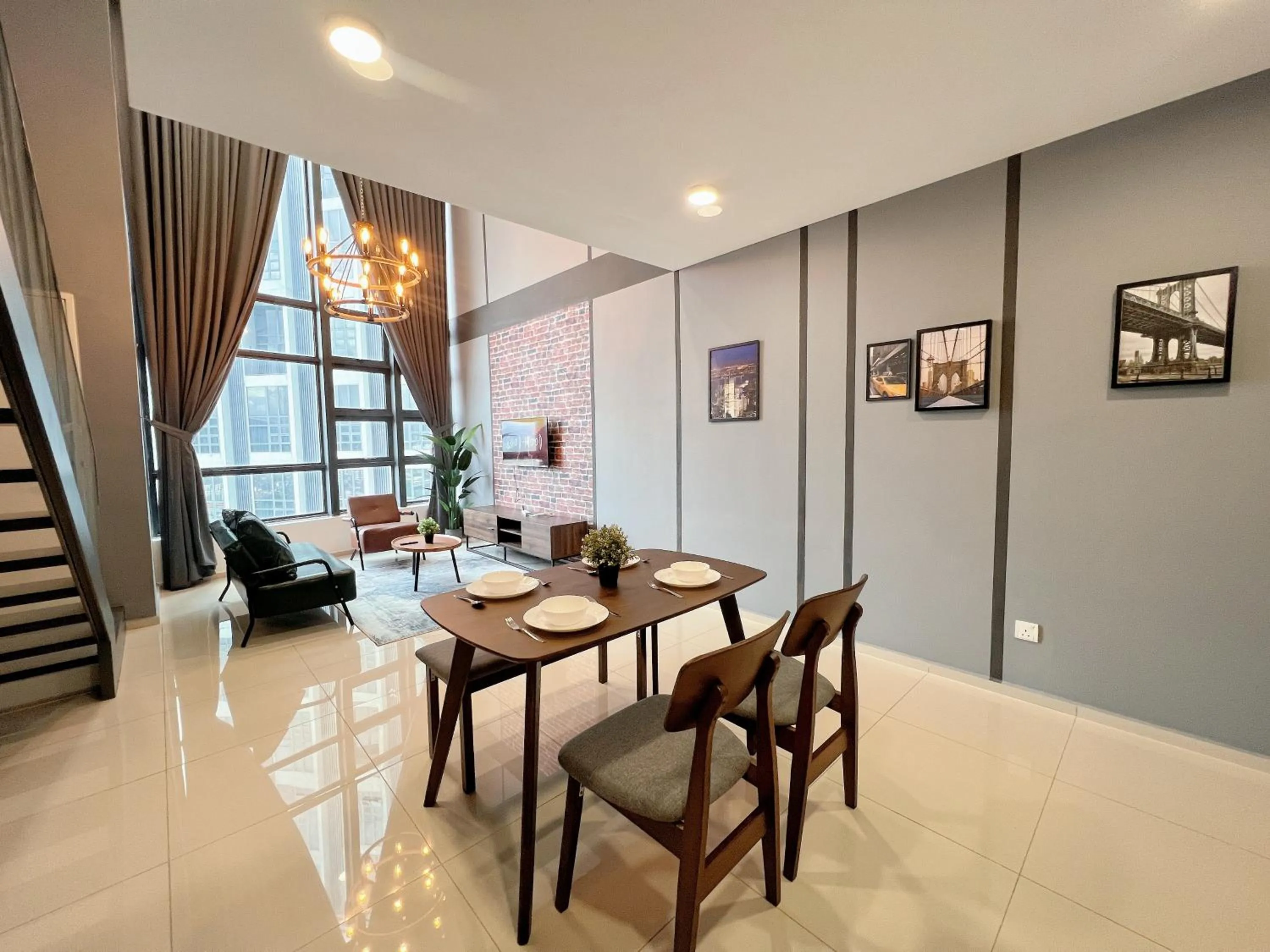 Dining area in Ekocheras @ Kuala Lumpur