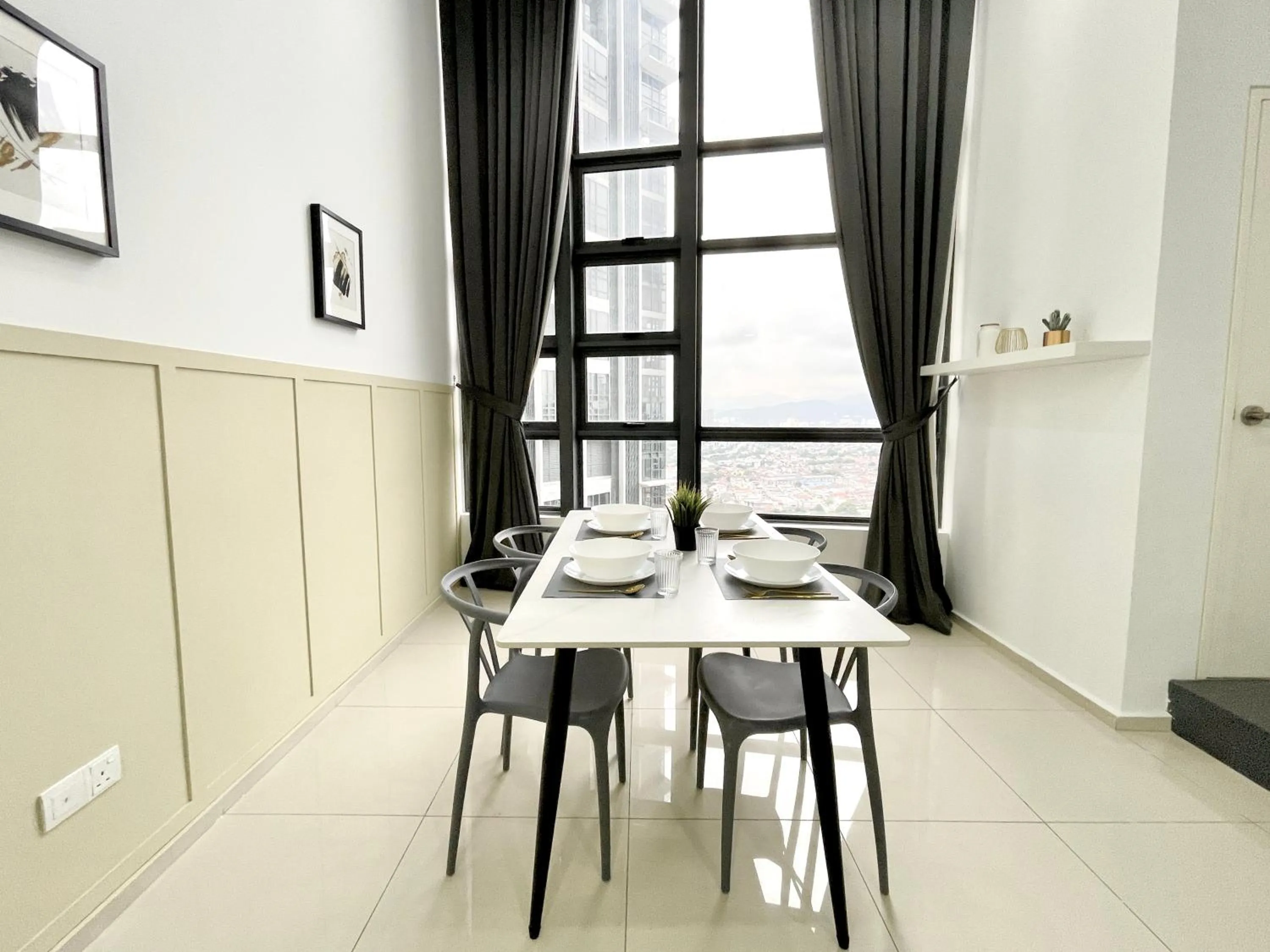 Dining area in Ekocheras @ Kuala Lumpur