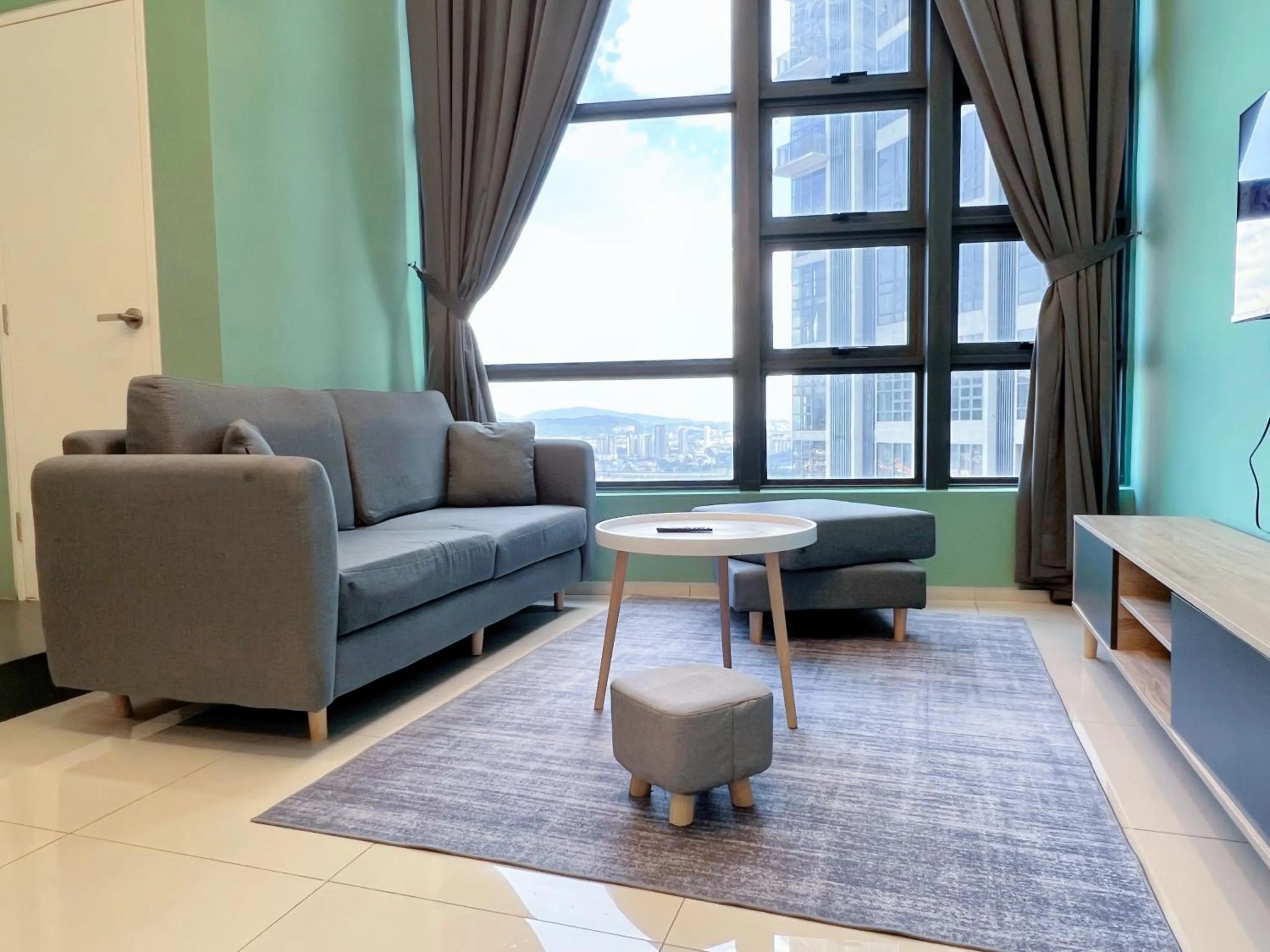 Living room in Ekocheras @ Kuala Lumpur