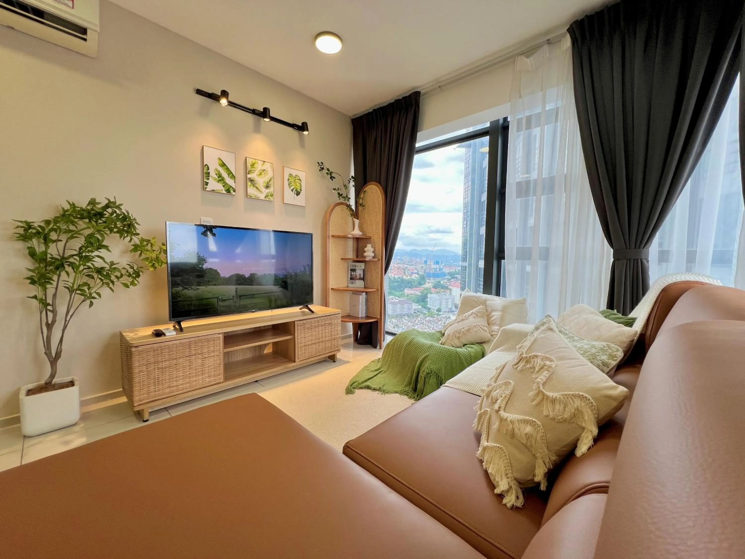 Living room in Ekocheras @ Kuala Lumpur