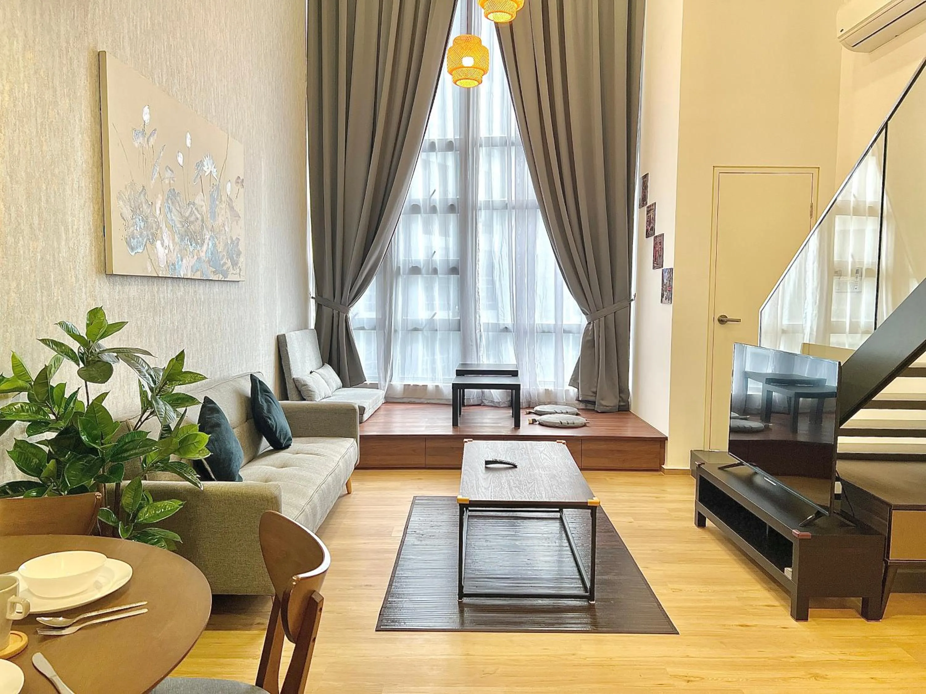 Living room in Ekocheras @ Kuala Lumpur