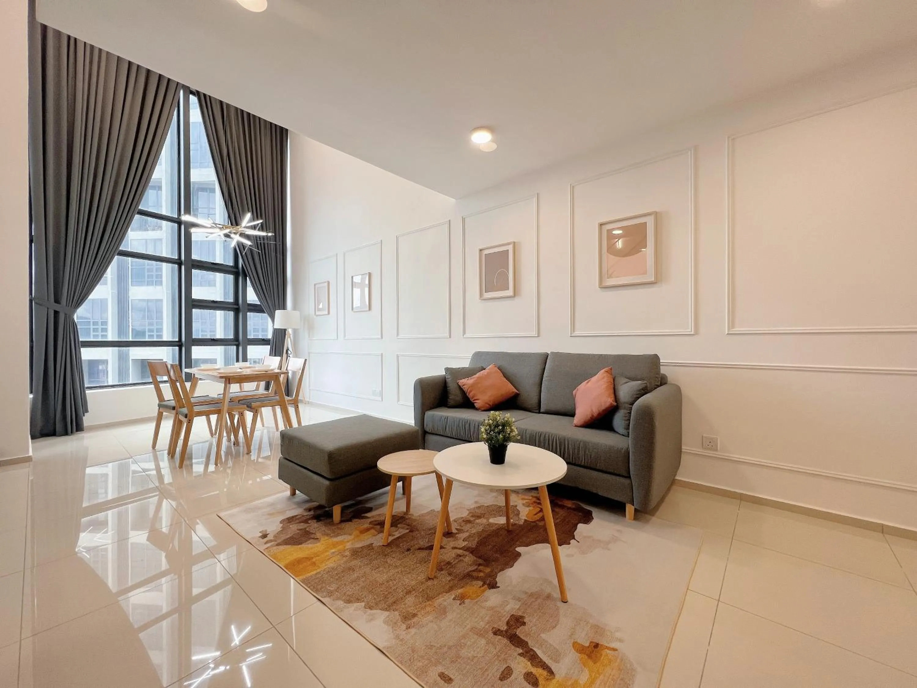 Living room in Ekocheras @ Kuala Lumpur