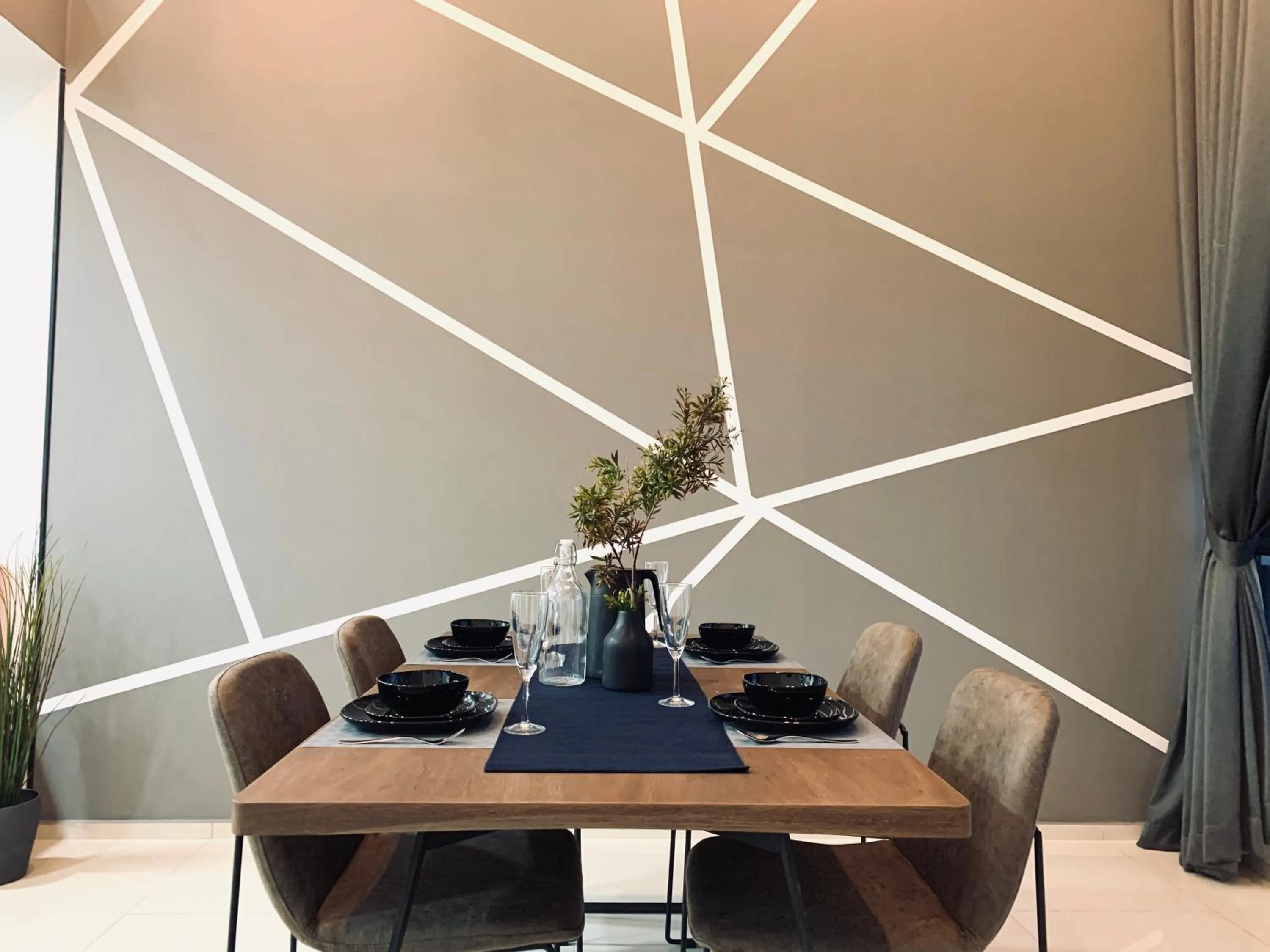 Dining area in Ekocheras @ Kuala Lumpur