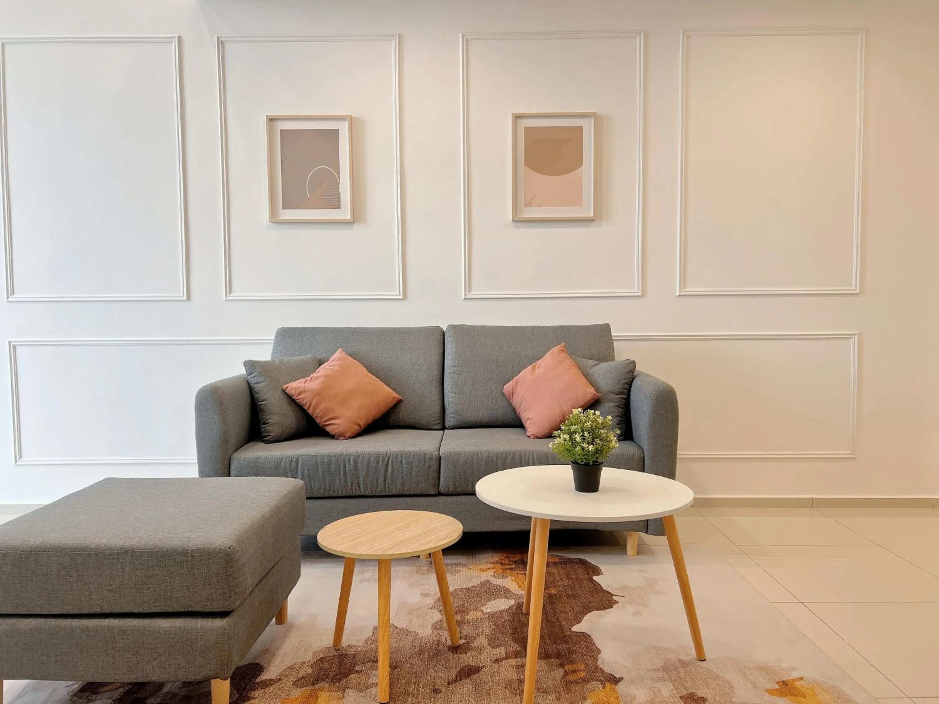 Living room in Ekocheras @ Kuala Lumpur