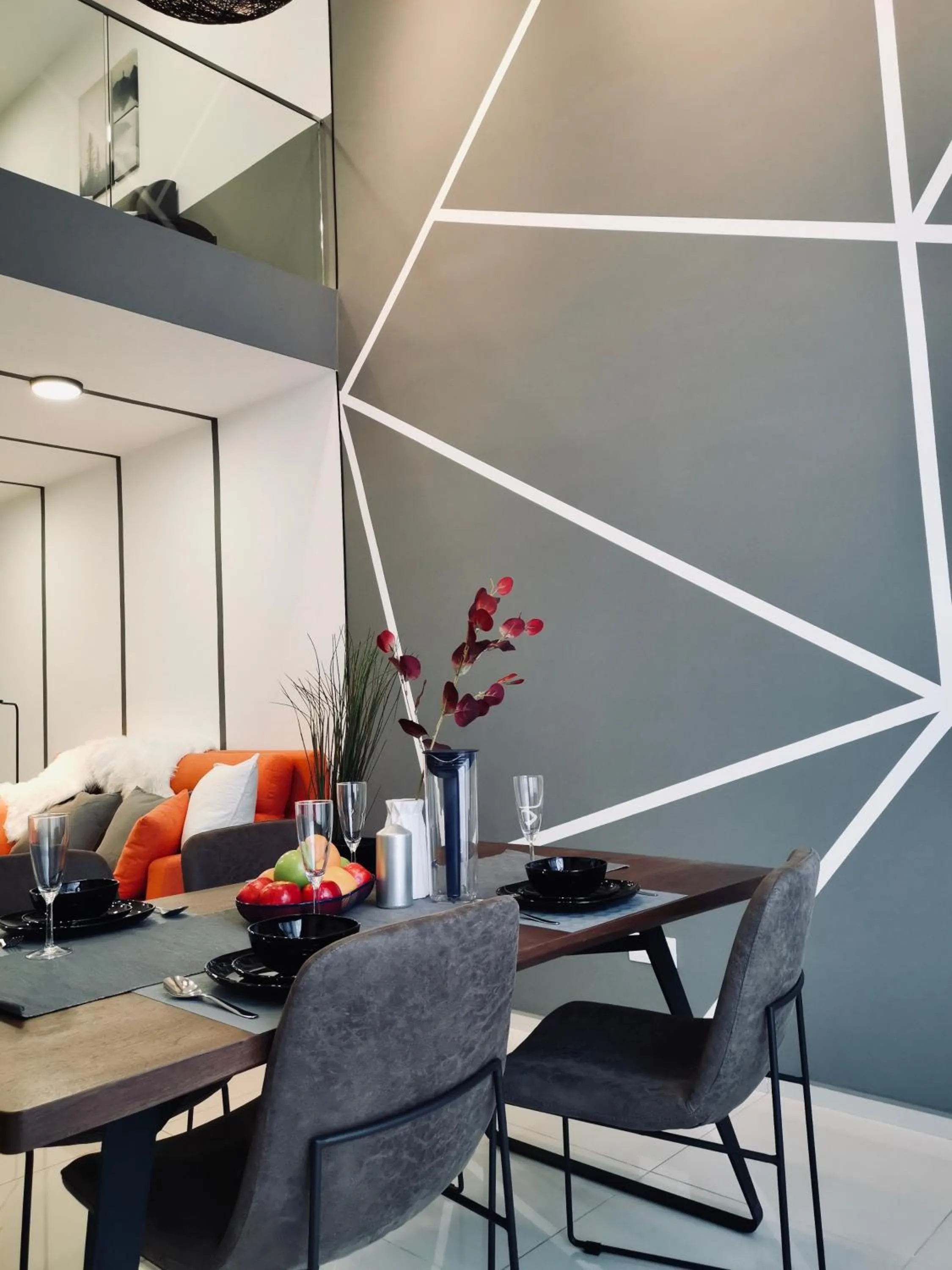 Dining area in Ekocheras @ Kuala Lumpur