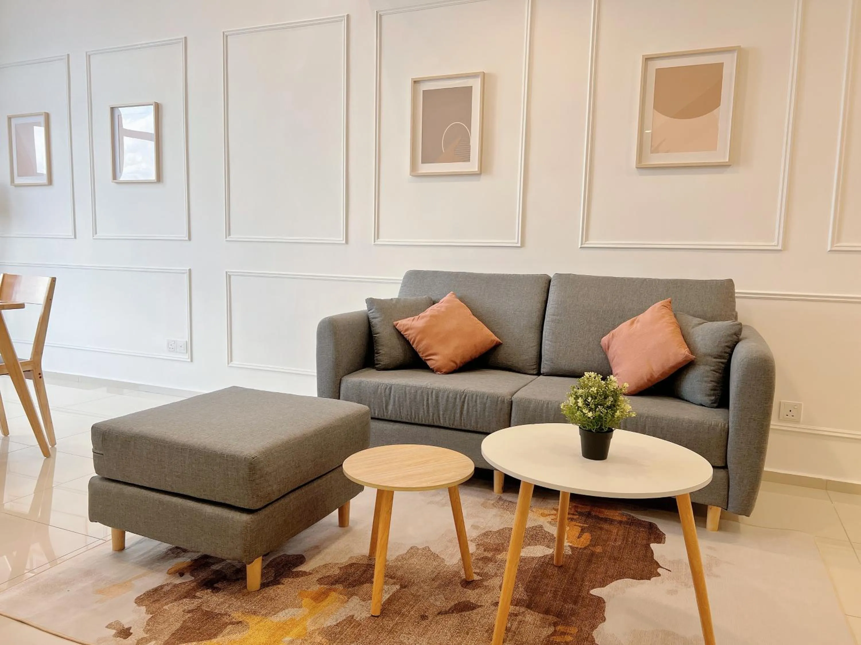 Living room in Ekocheras @ Kuala Lumpur