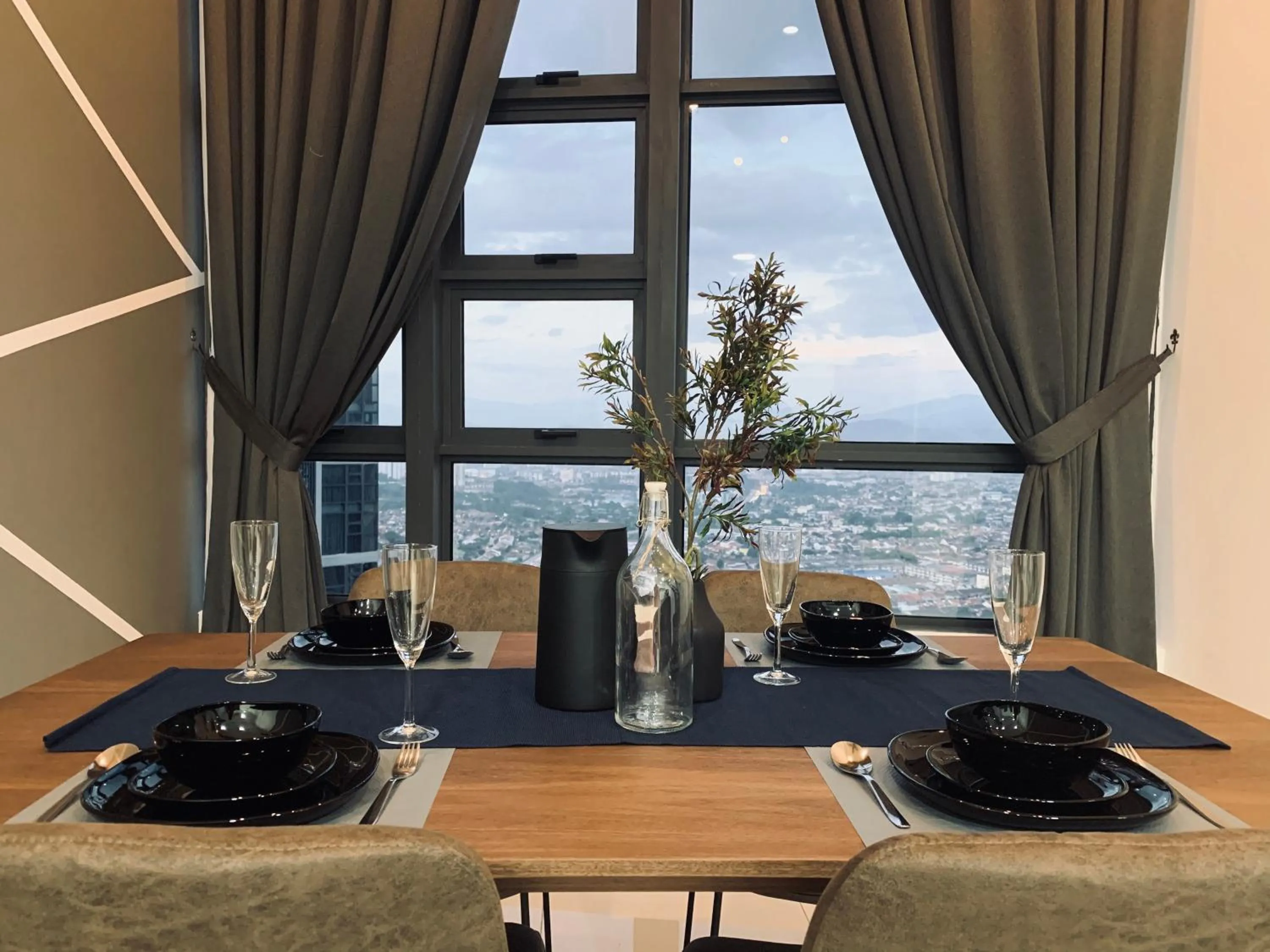 Dining area in Ekocheras @ Kuala Lumpur