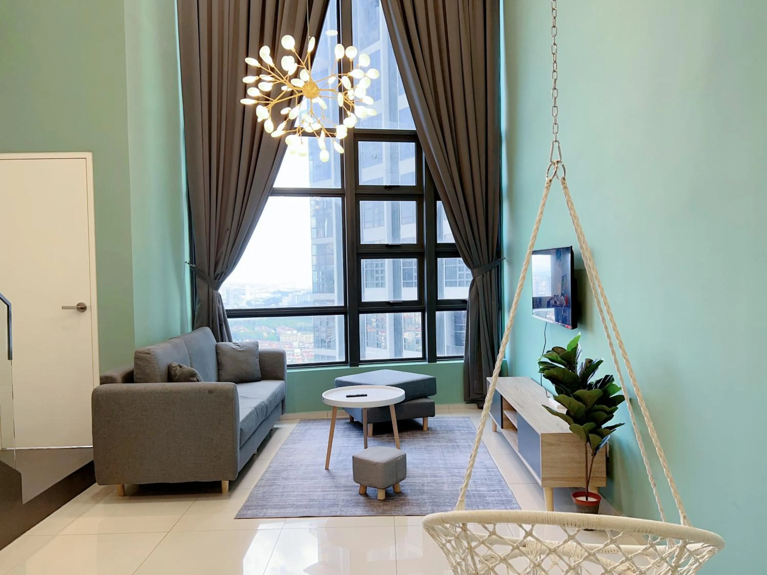 Living room in Ekocheras @ Kuala Lumpur