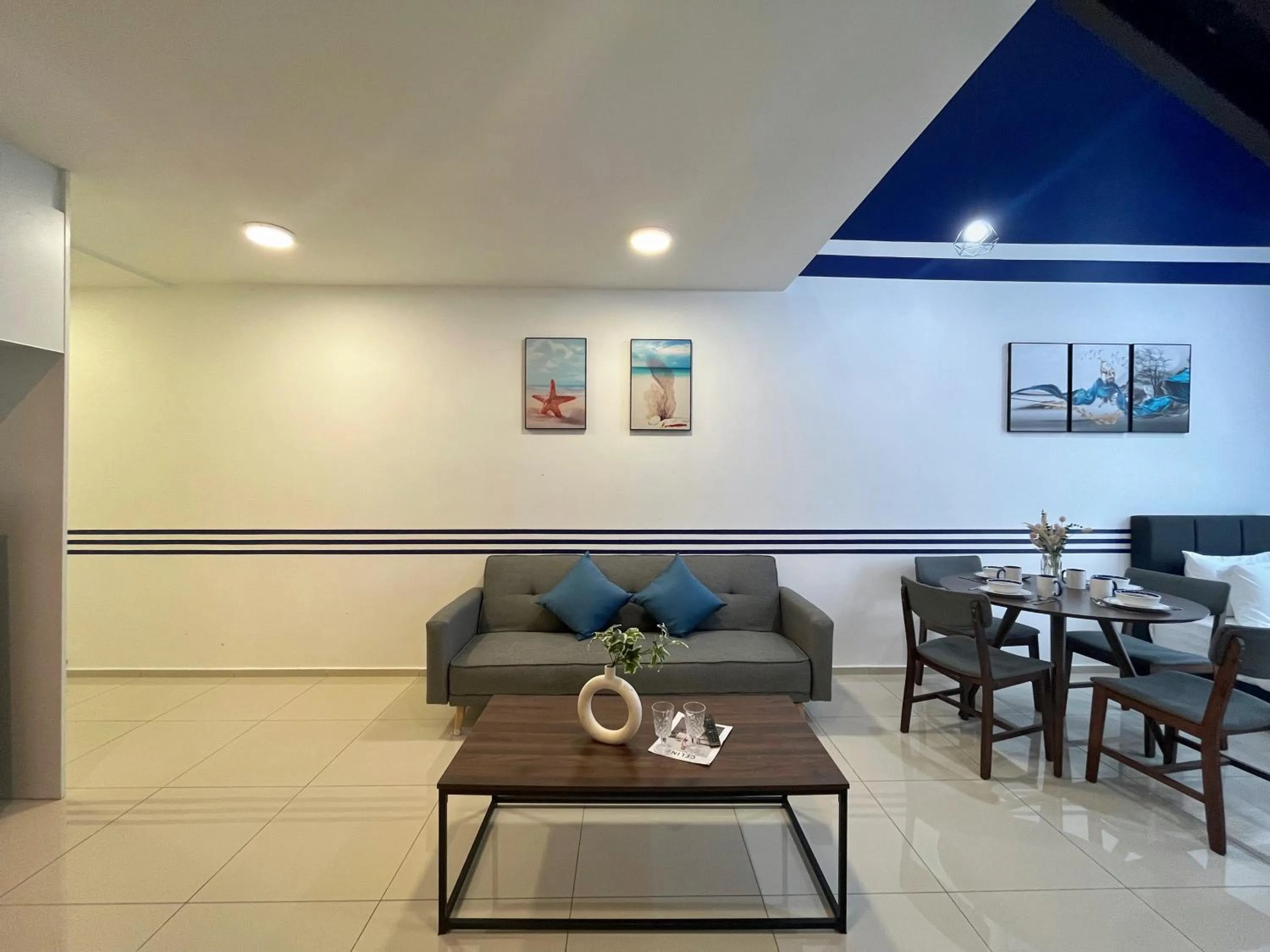 Living room in Ekocheras @ Kuala Lumpur