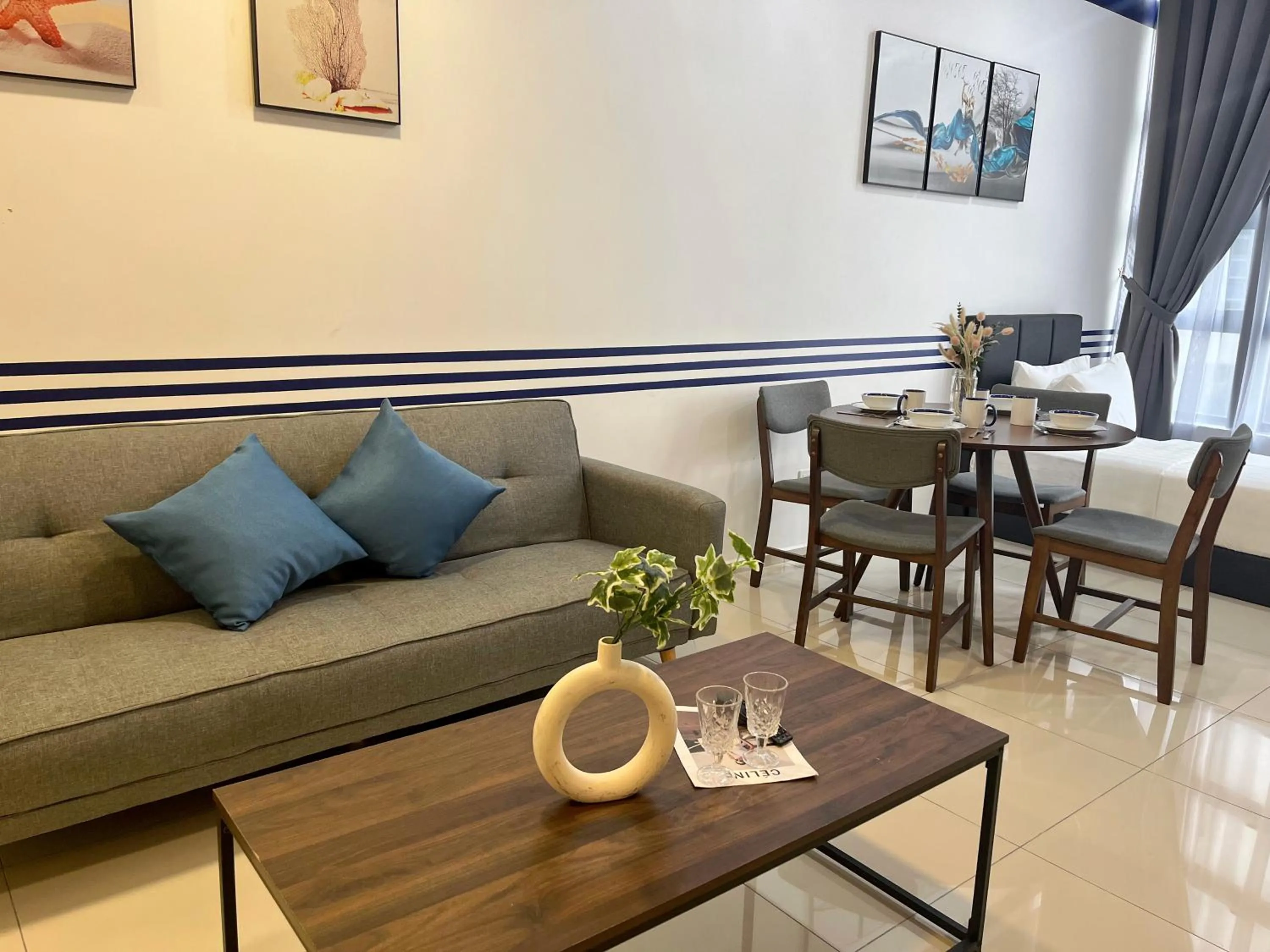 Living room in Ekocheras @ Kuala Lumpur