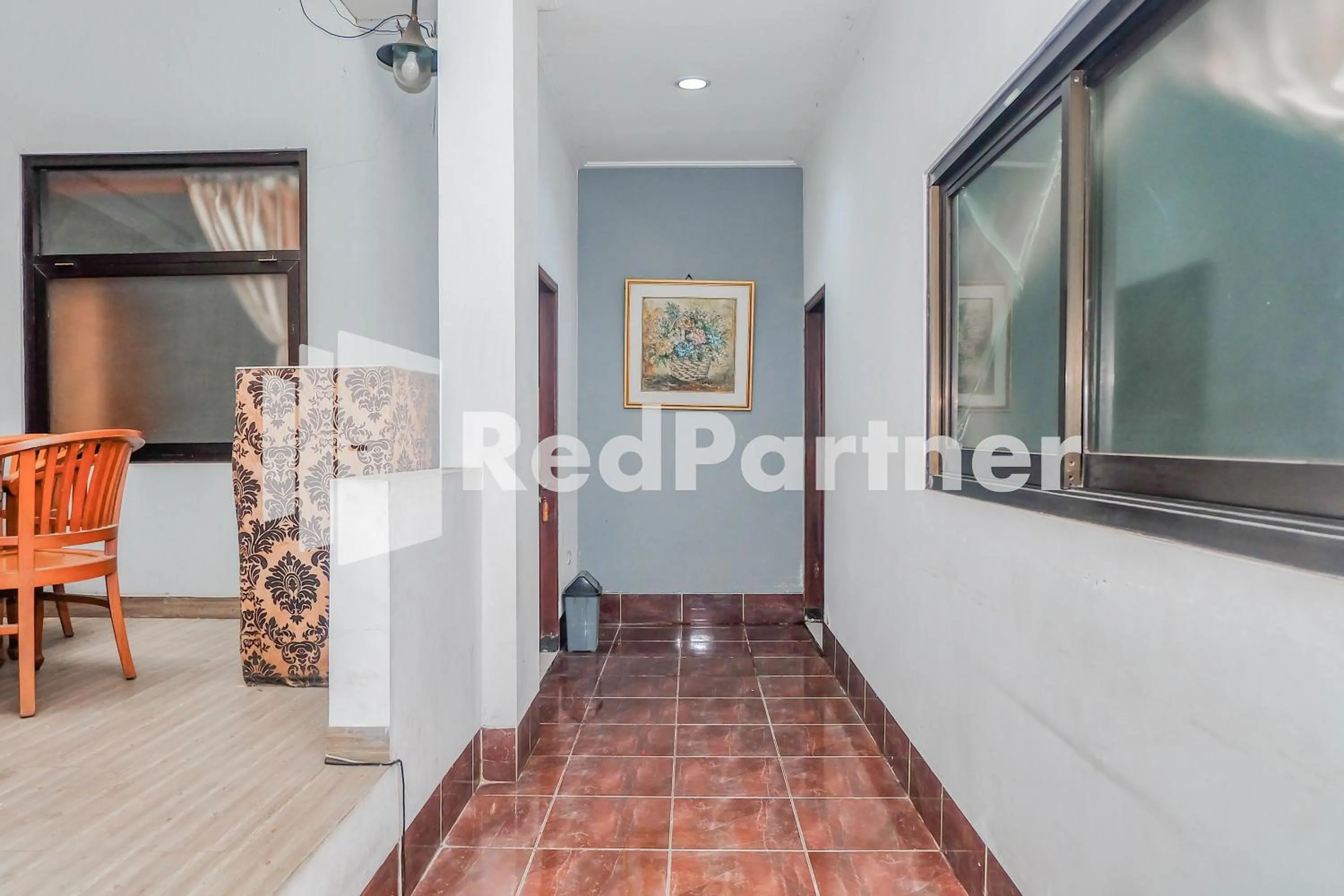 Floor plan in Hotel Sebelas at Jalan Palasari Mitra RedDoorz