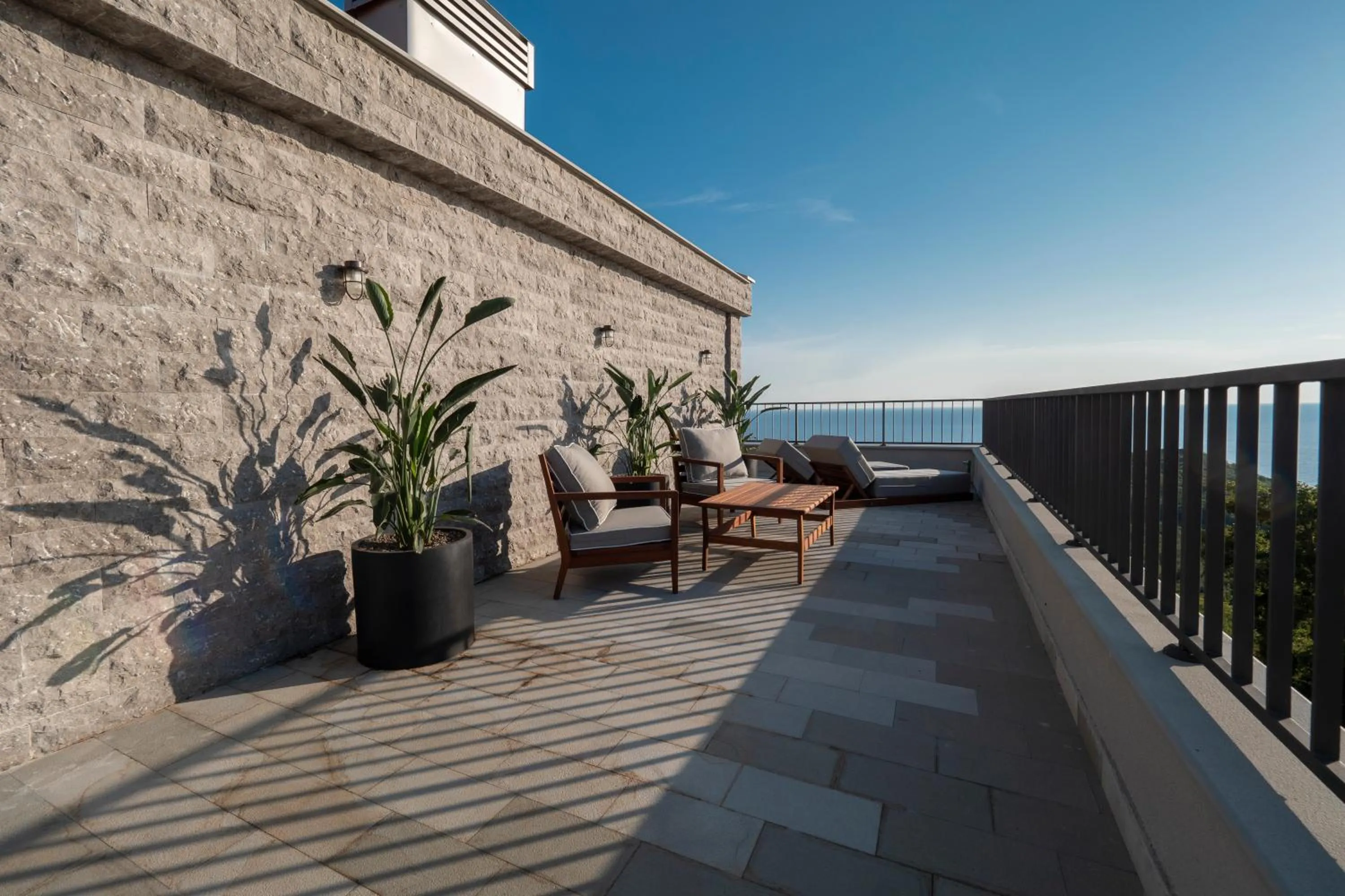 Balcony/Terrace in Vivid Blue Serenity Resort