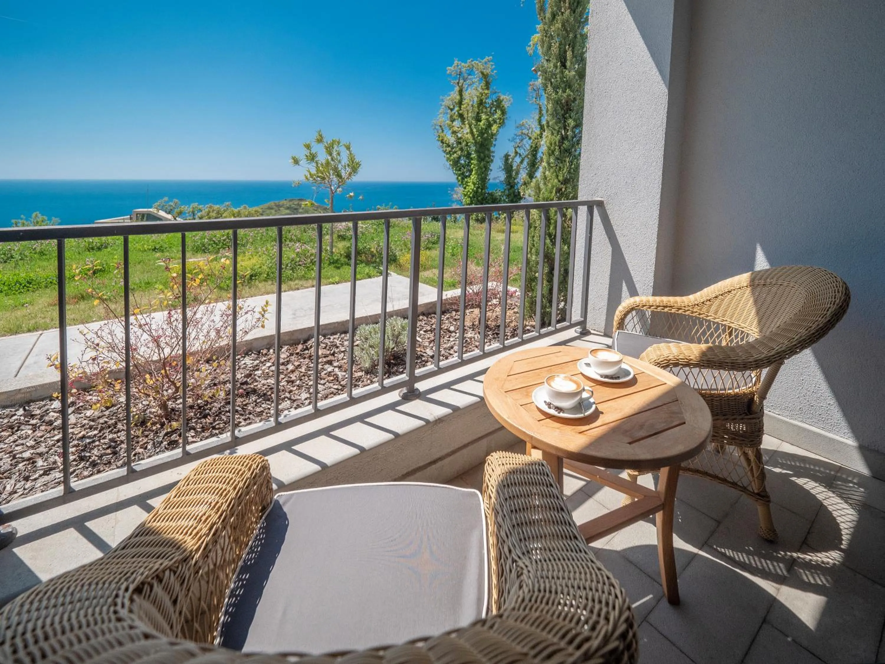 Balcony/Terrace in Vivid Blue Serenity Resort