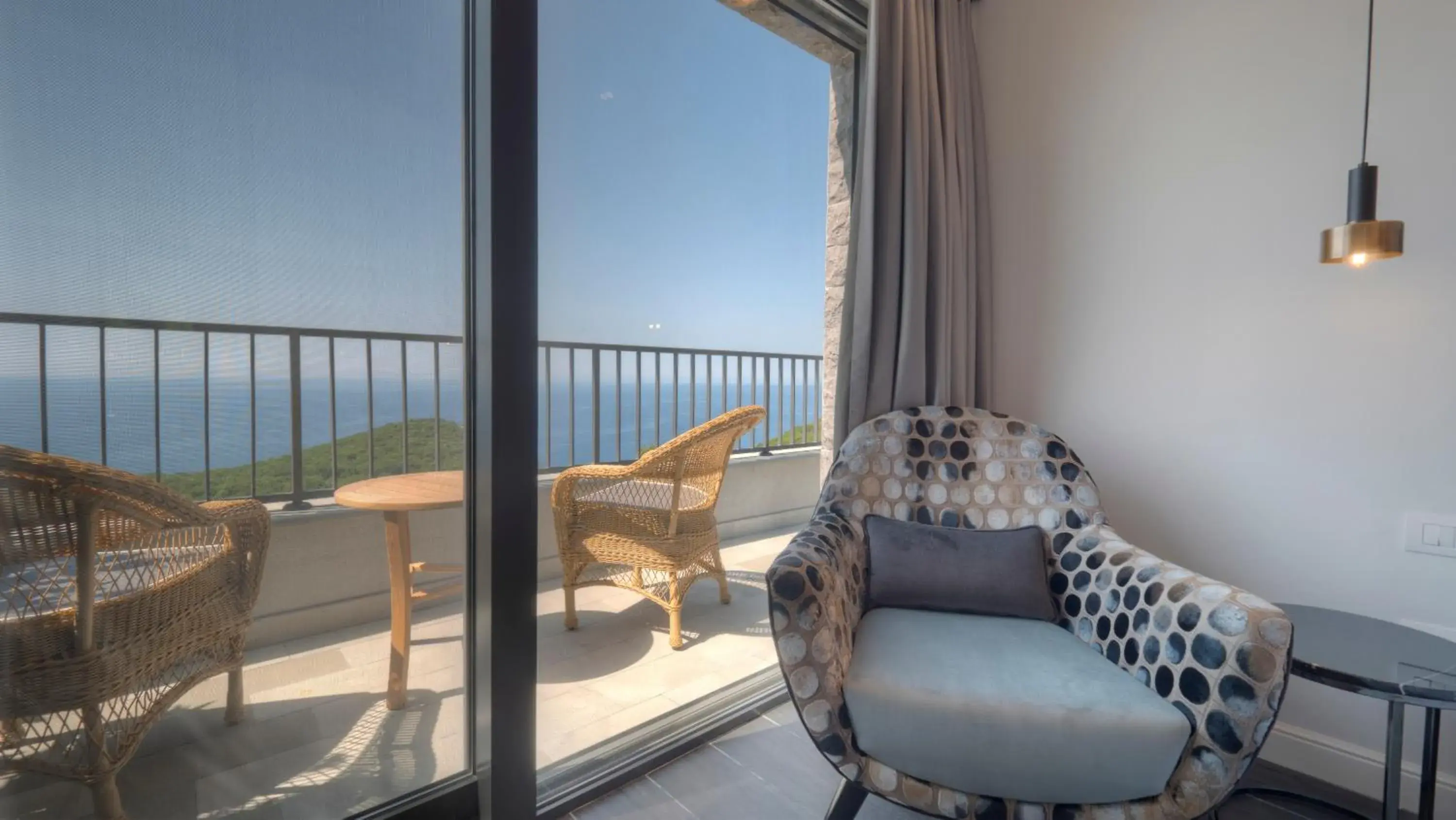 Connecting Room with Balcony and Sea View in Vivid Blue Serenity Resort Connecting Room with Balcony and Sea View in Vivid Blue Serenity Resort