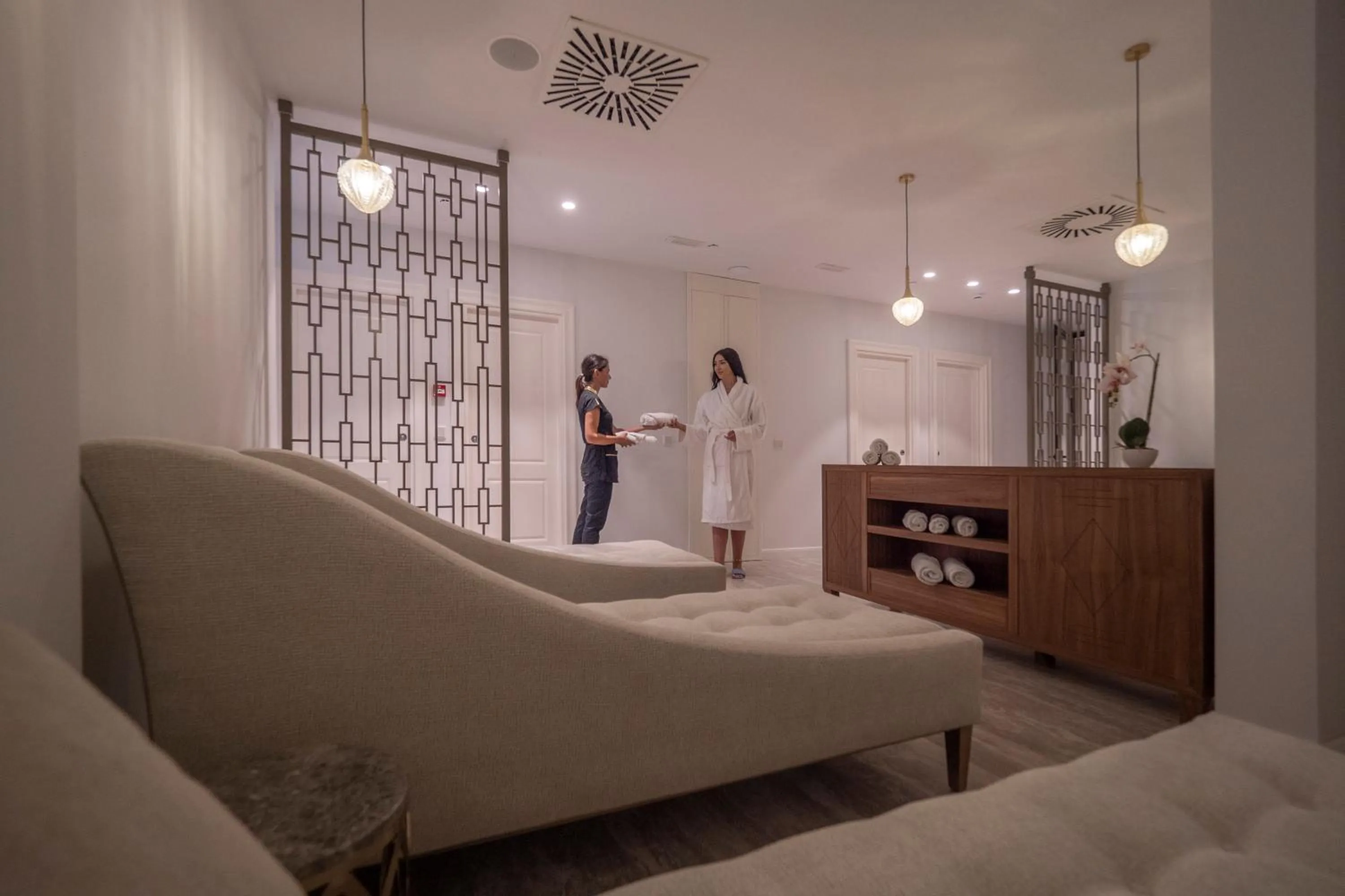 Spa and wellness centre/facilities, Bed in Vivid Blue Serenity Resort