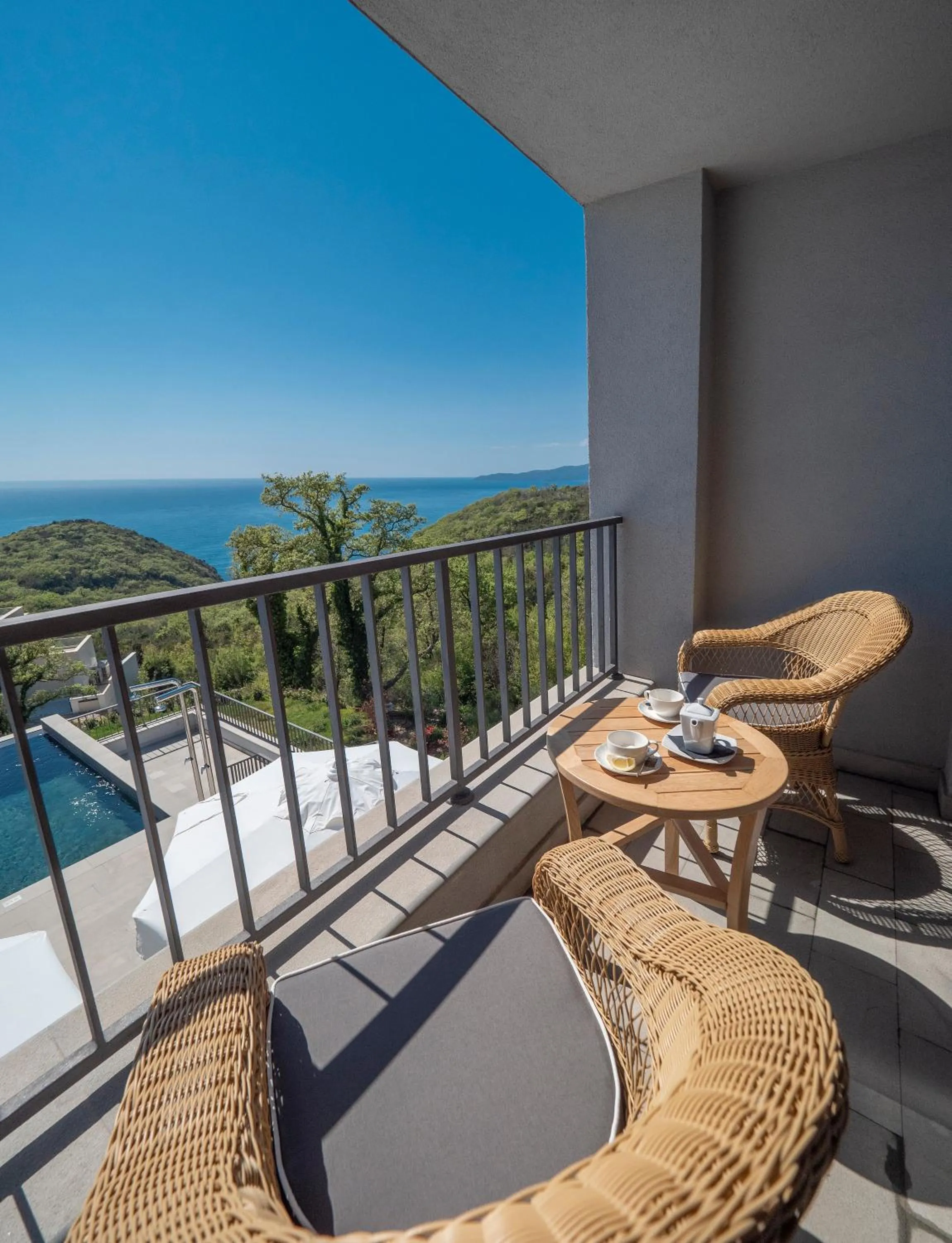 Balcony/Terrace in Vivid Blue Serenity Resort