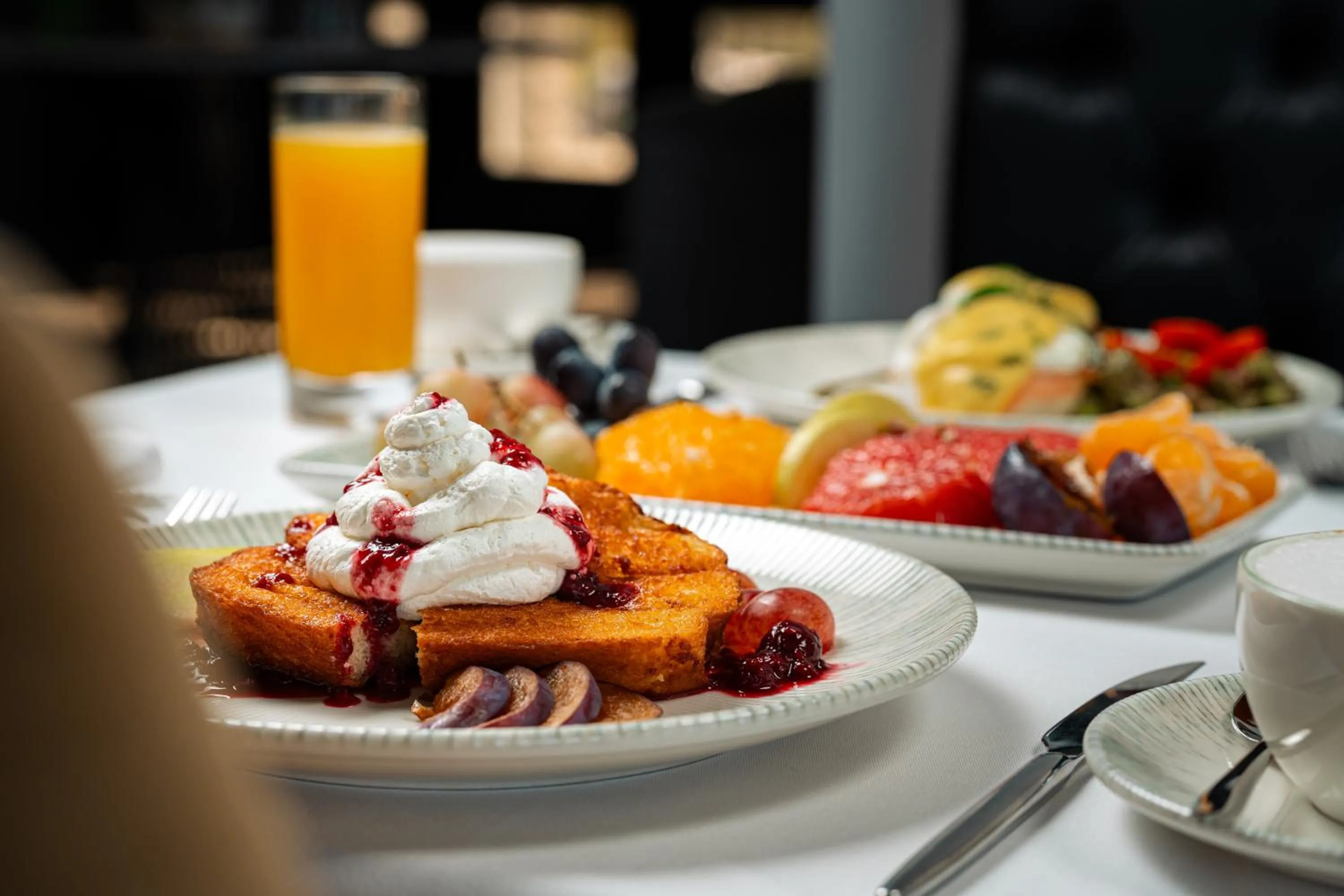 Breakfast in Vivid Blue Serenity Resort