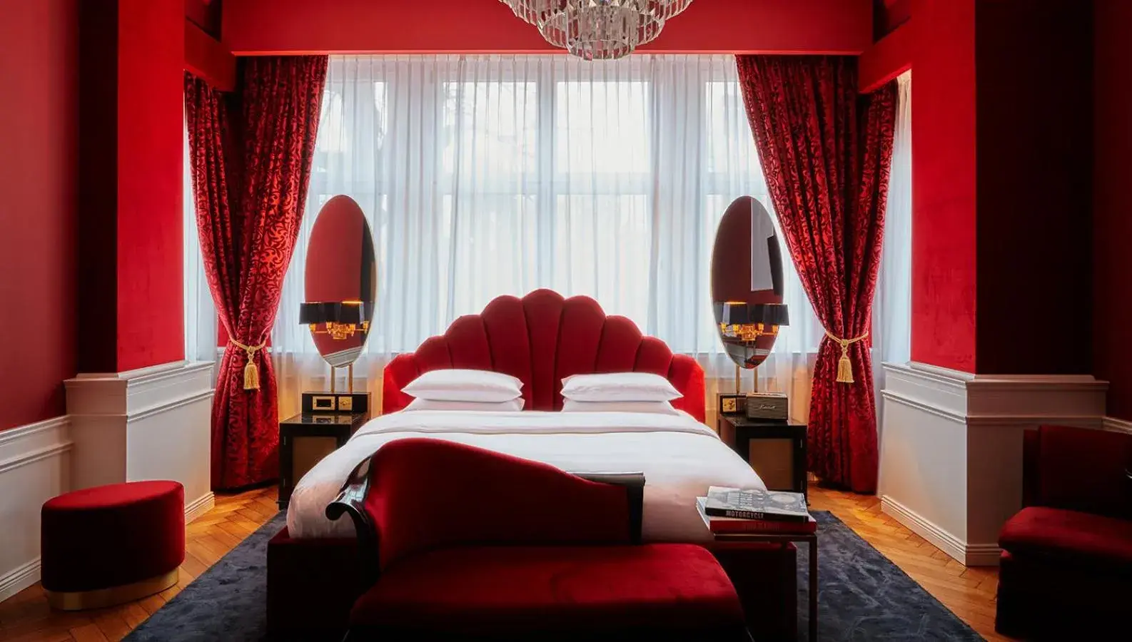 Photo of the whole room, Bed in Provocateur Berlin, part of Sircle Collection Photo of the whole room, Bed in Provocateur Berlin, part of Sircle Collection
