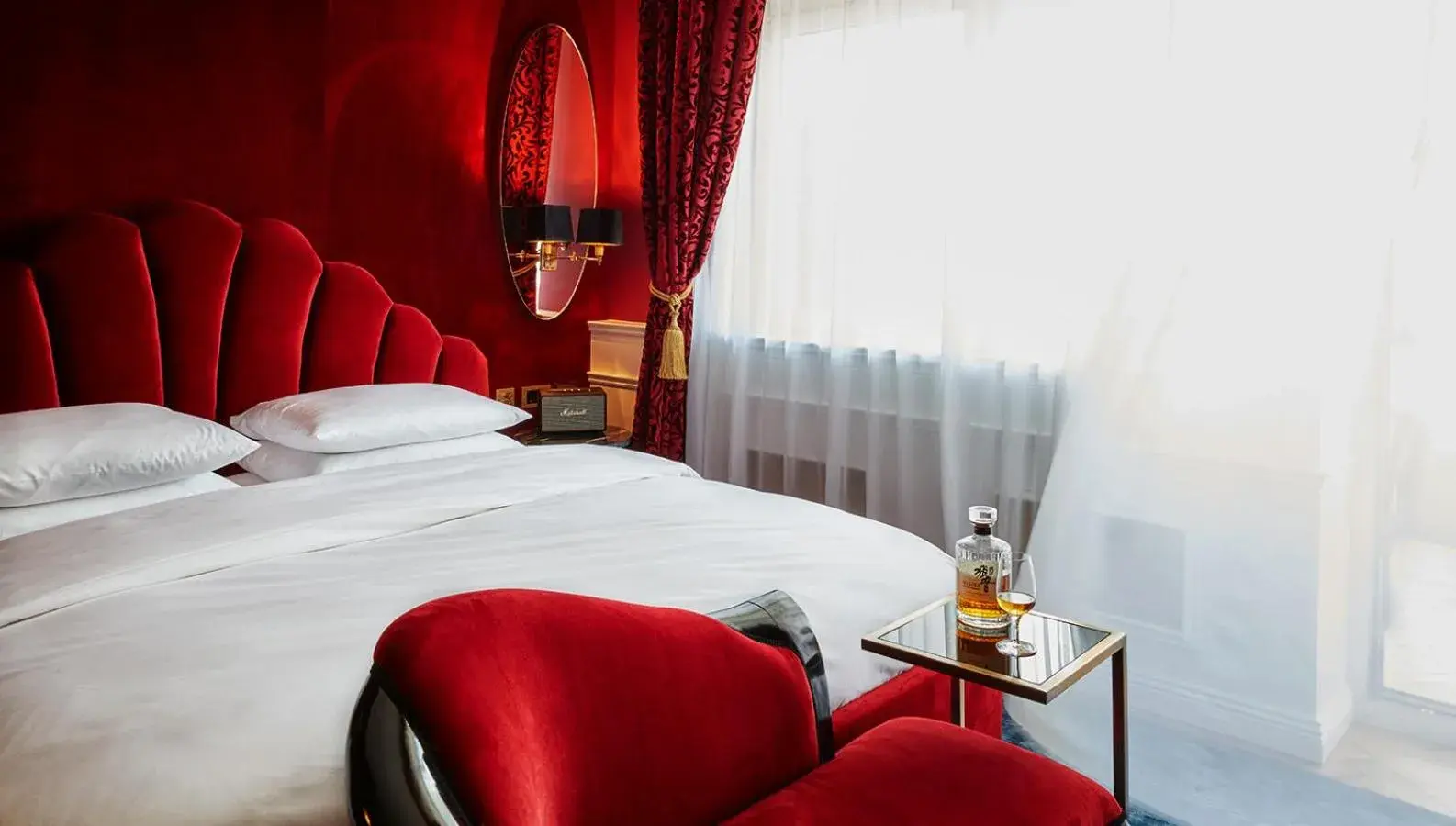 Balcony/Terrace, Bed in Provocateur Berlin, part of Sircle Collection Balcony/Terrace, Bed in Provocateur Berlin, part of Sircle Collection