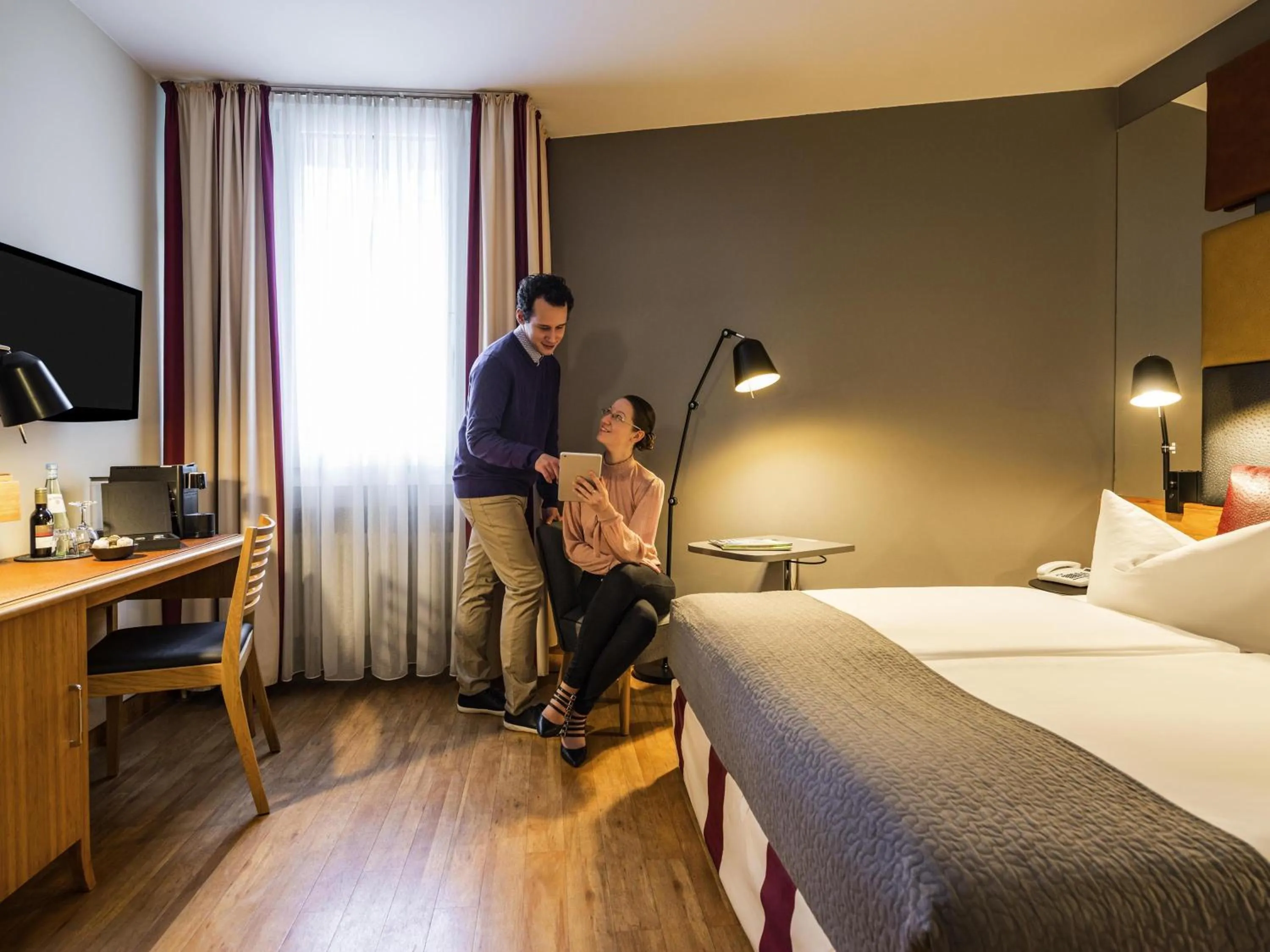 Bedroom, Bed in Mercure Hotel Berlin Zentrum Superior