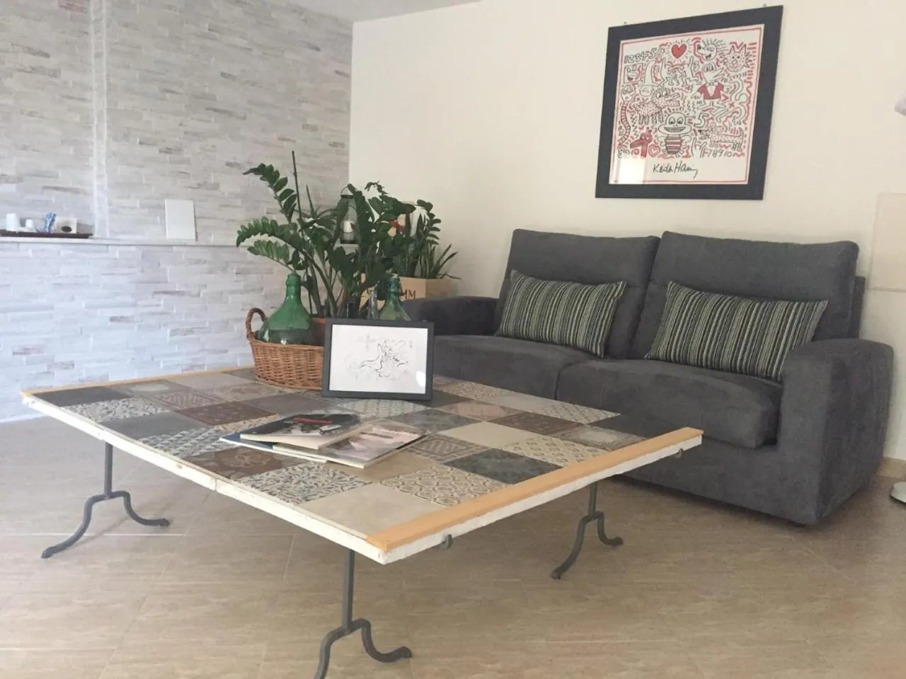 Seating area in Villa la Rina