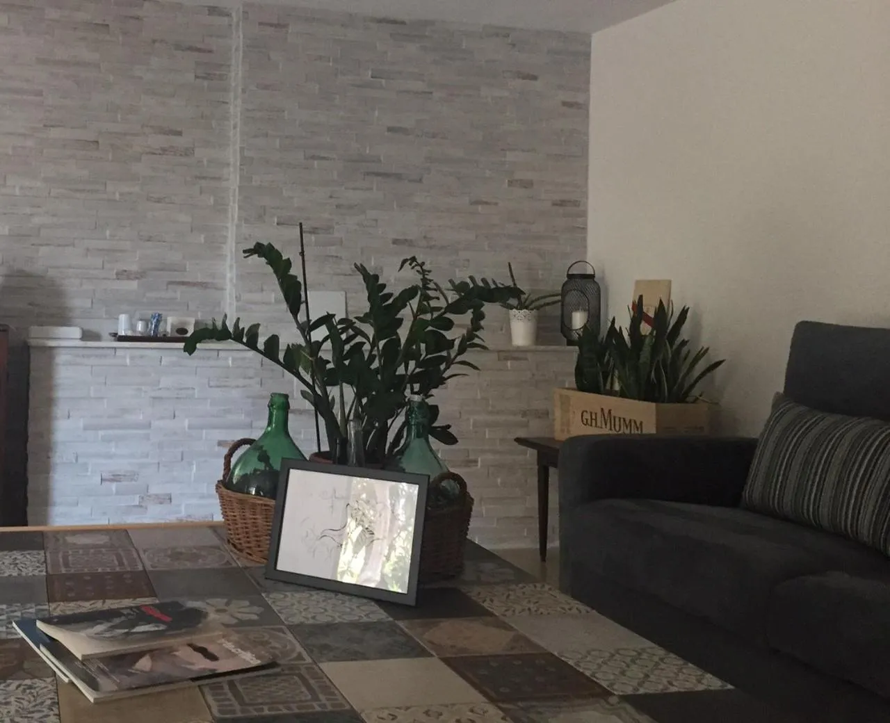 Seating area in Villa la Rina