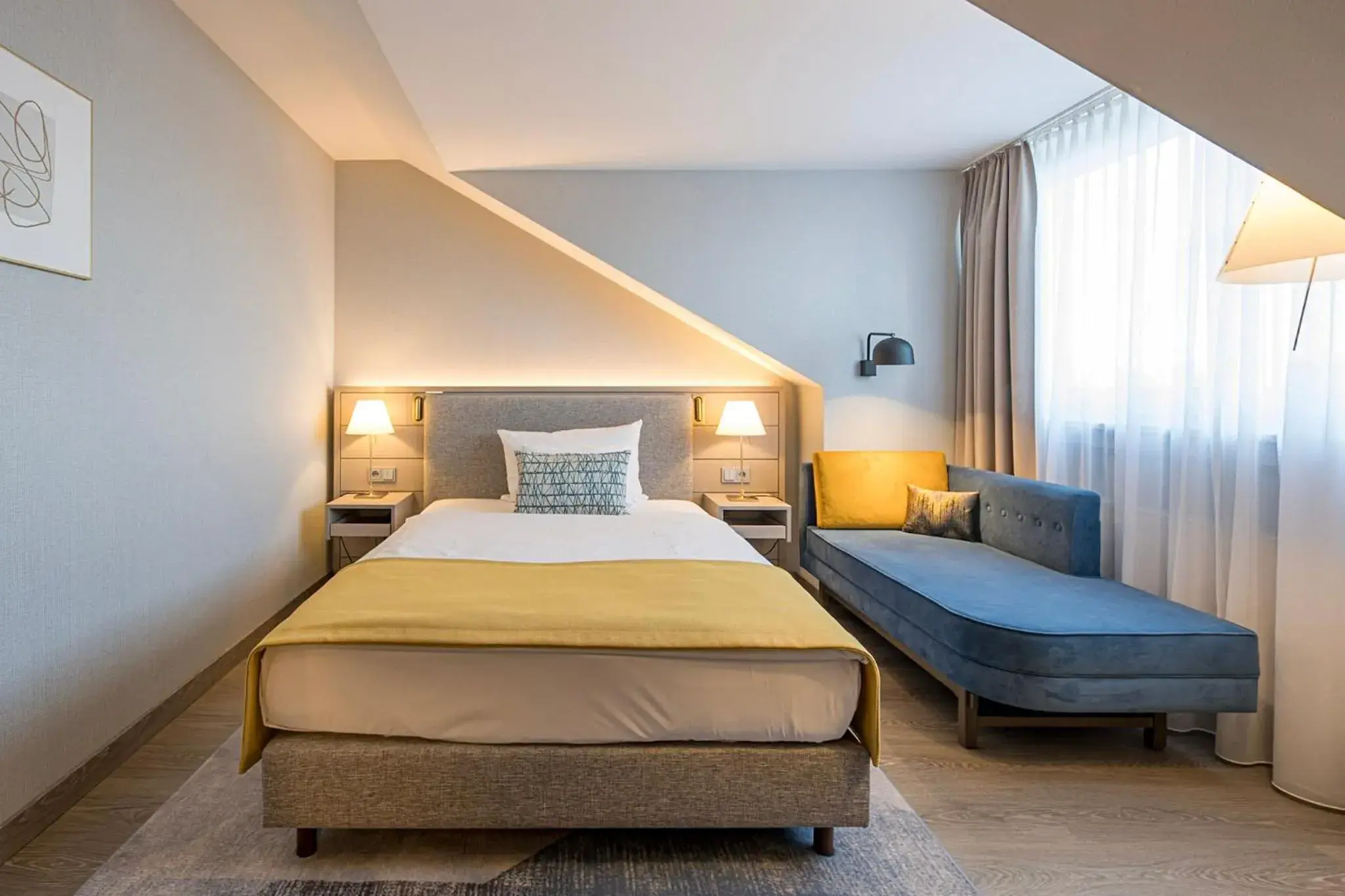 Bed in Hotel Europa Bed in Hotel Europa