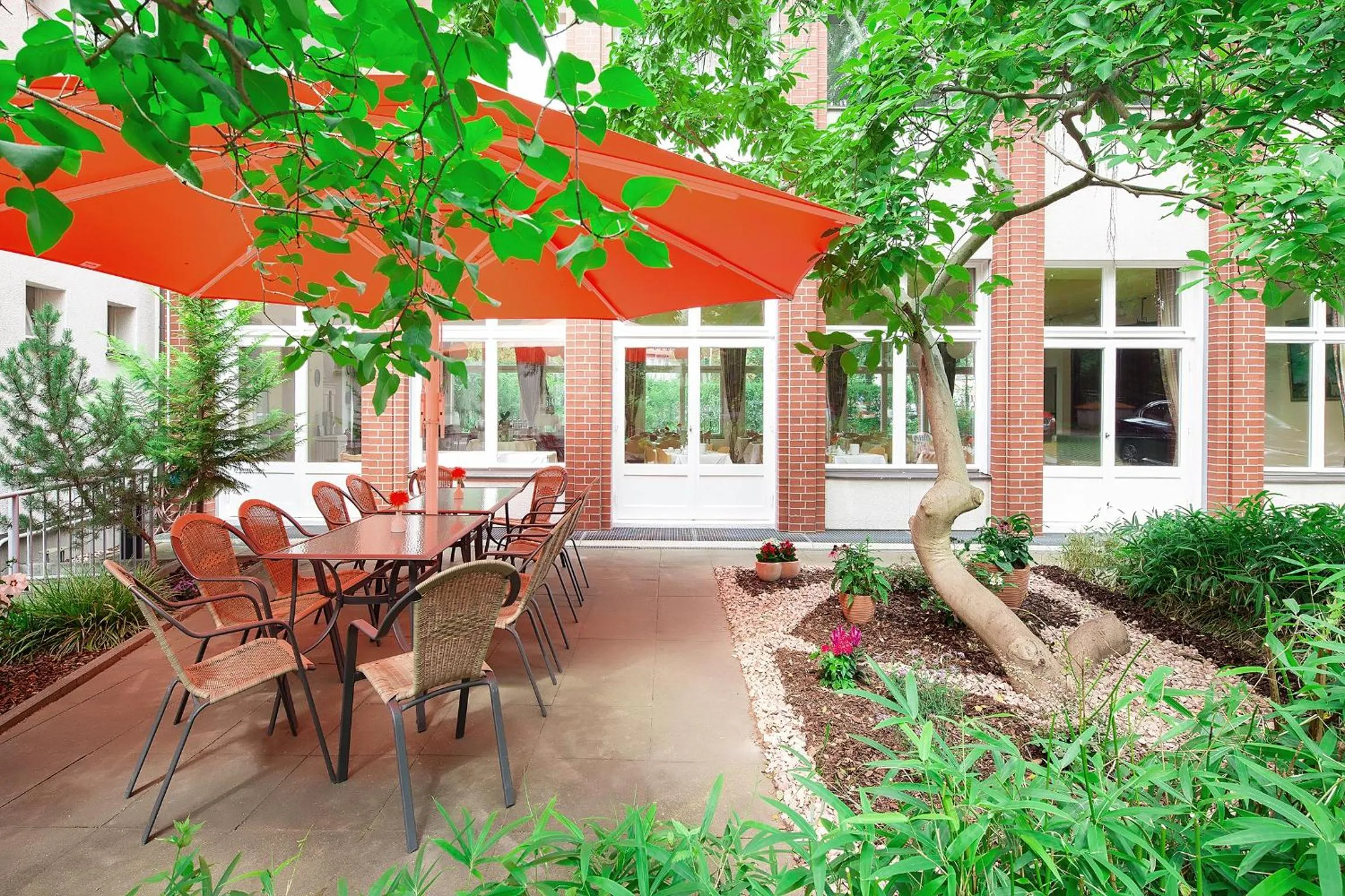 Balcony/Terrace in Hotel Morgenland