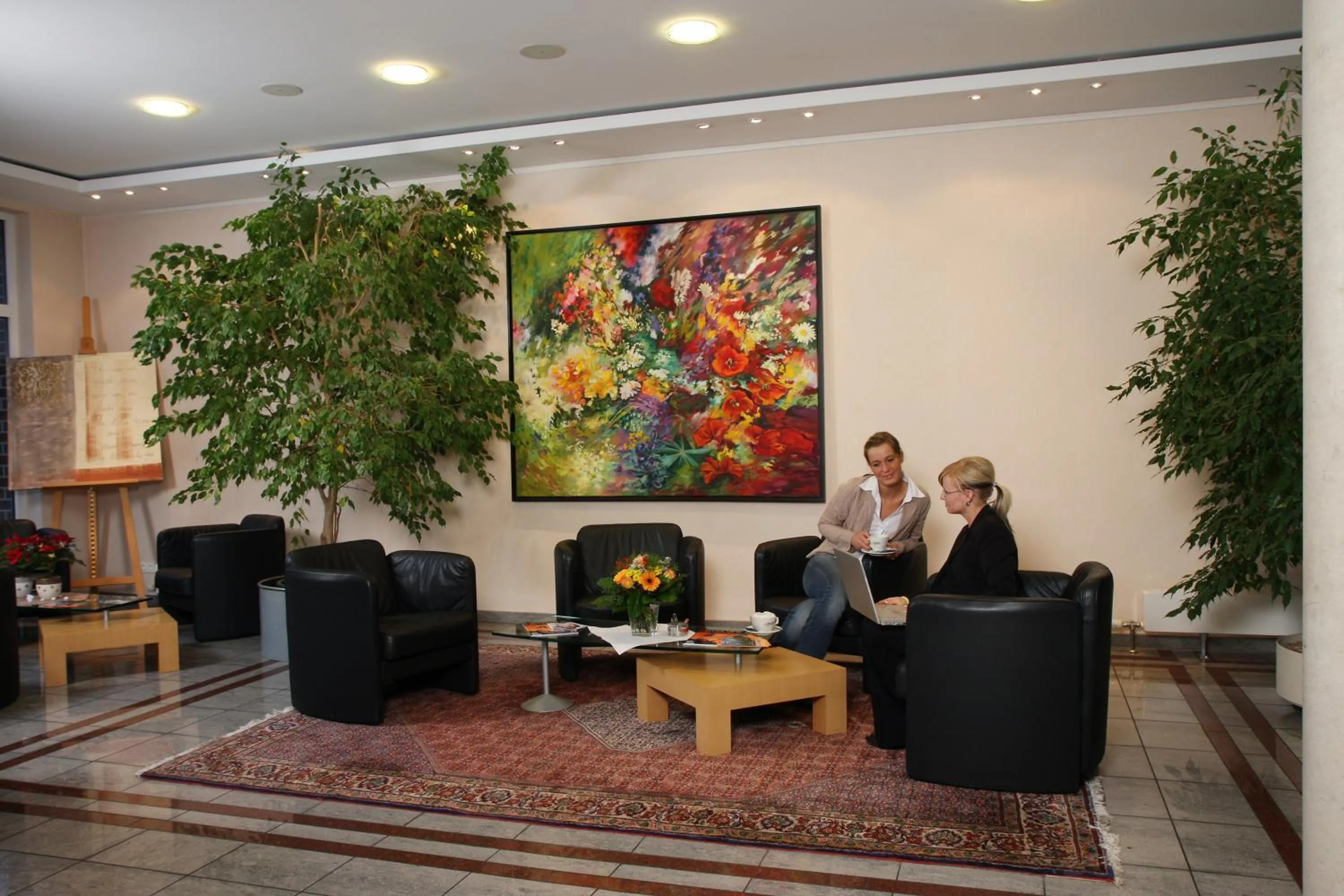 Lobby or reception in Stadthotel Oranienburg