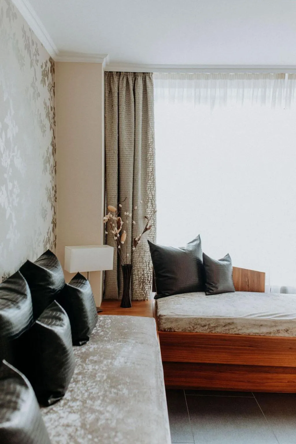 Living room, Bed in Hotel Ars Vivendi München