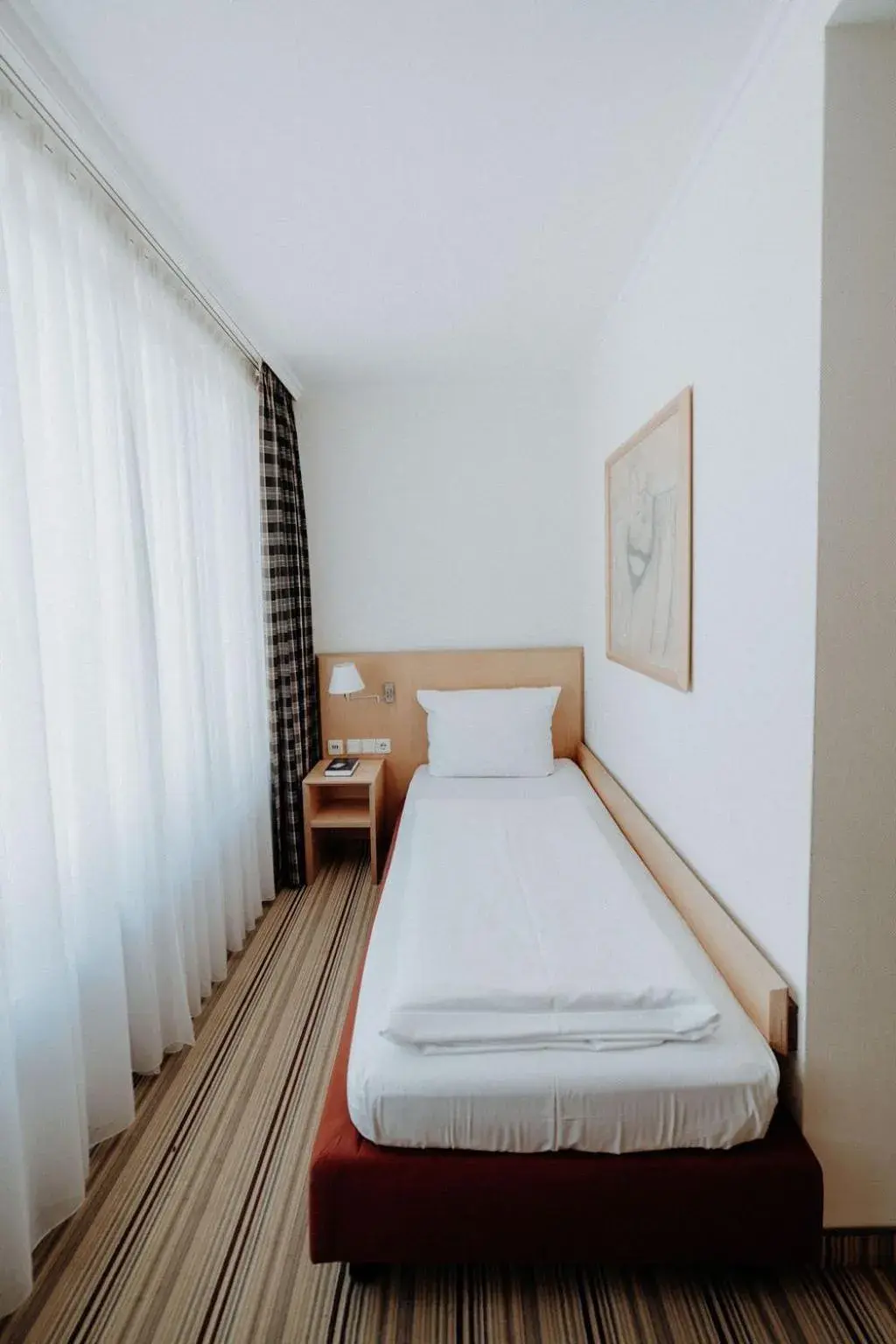 Bed in Hotel Ars Vivendi München Bed in Hotel Ars Vivendi München