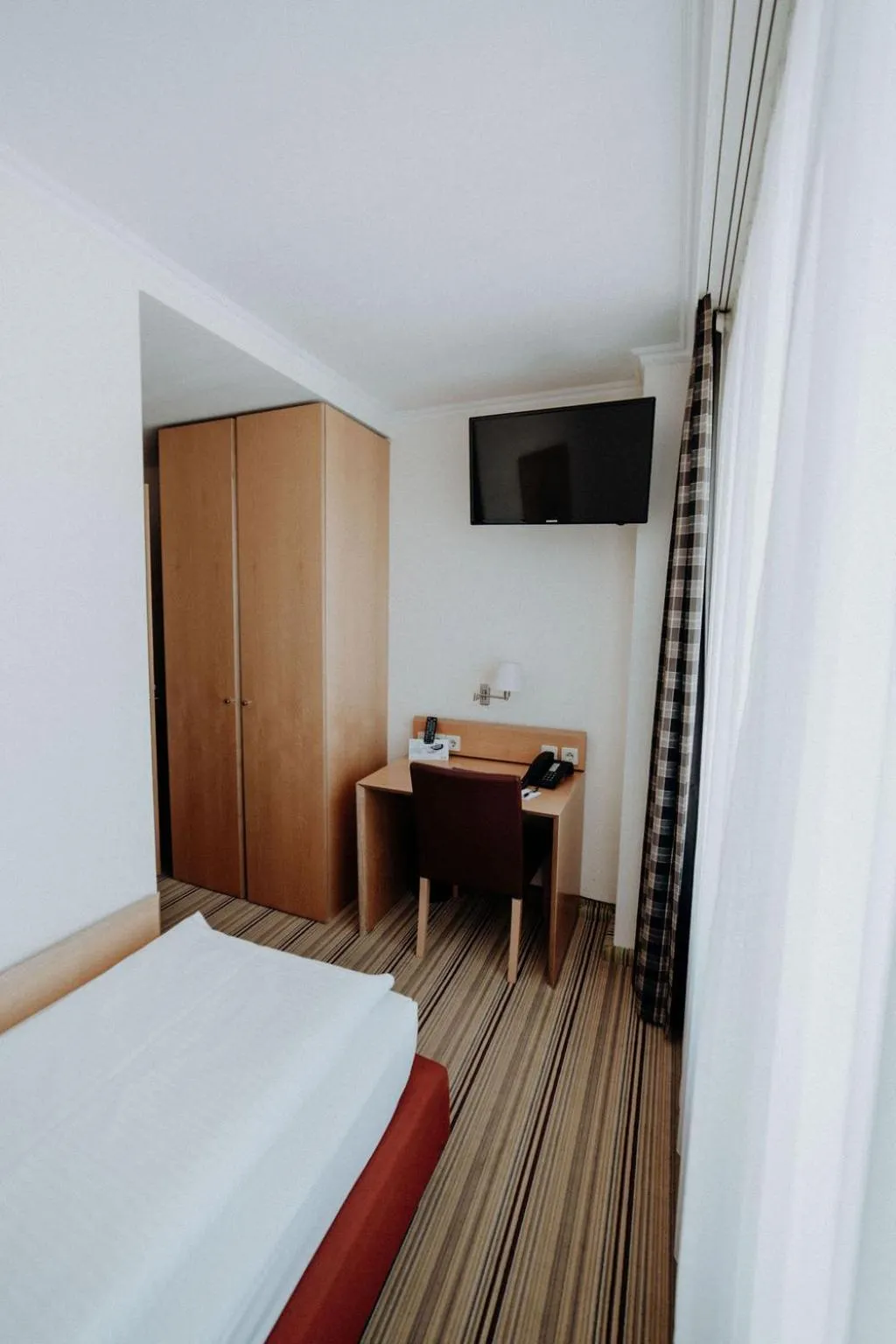 Bed in Hotel Ars Vivendi München