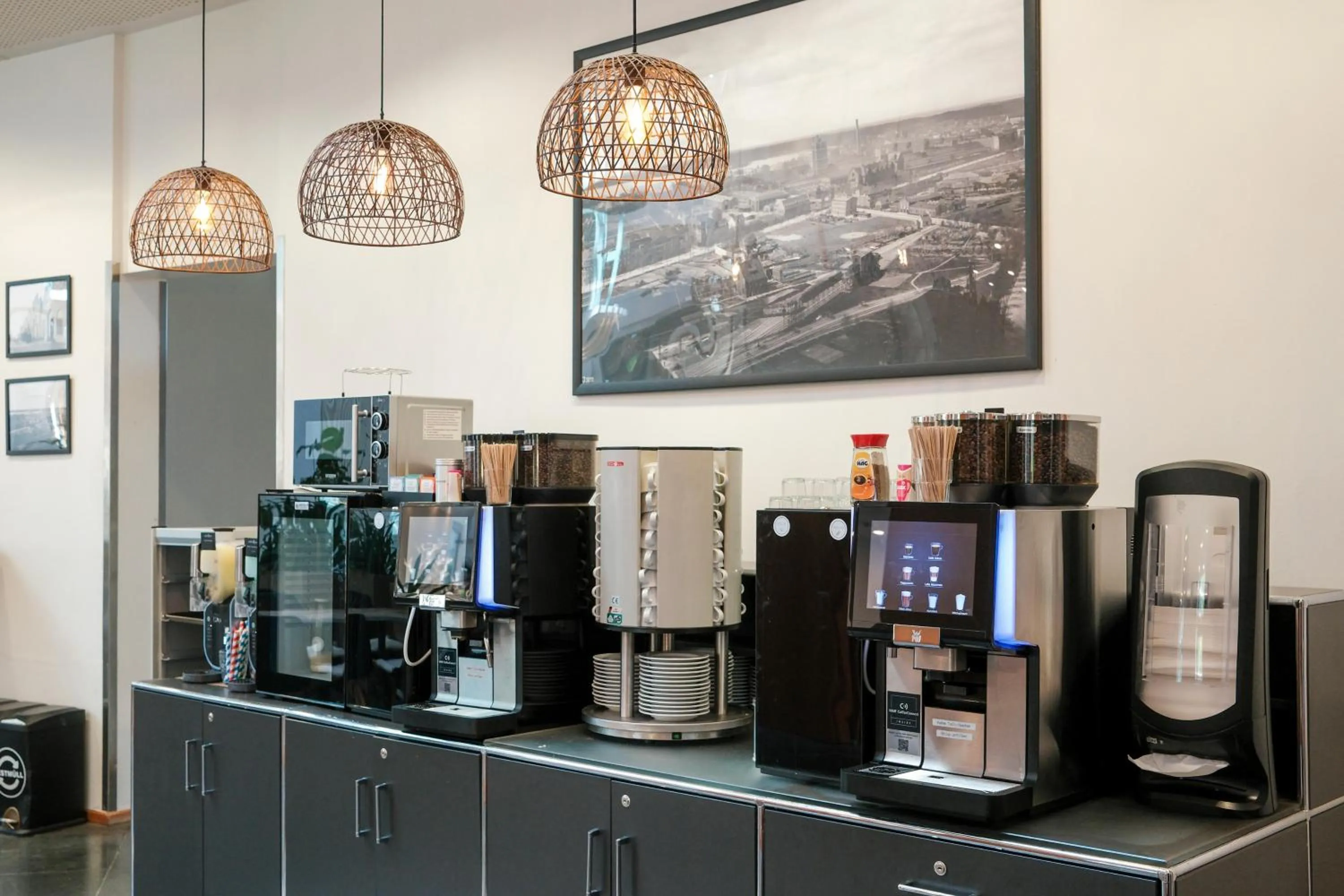 Lobby or reception in Hotel am Borsigturm